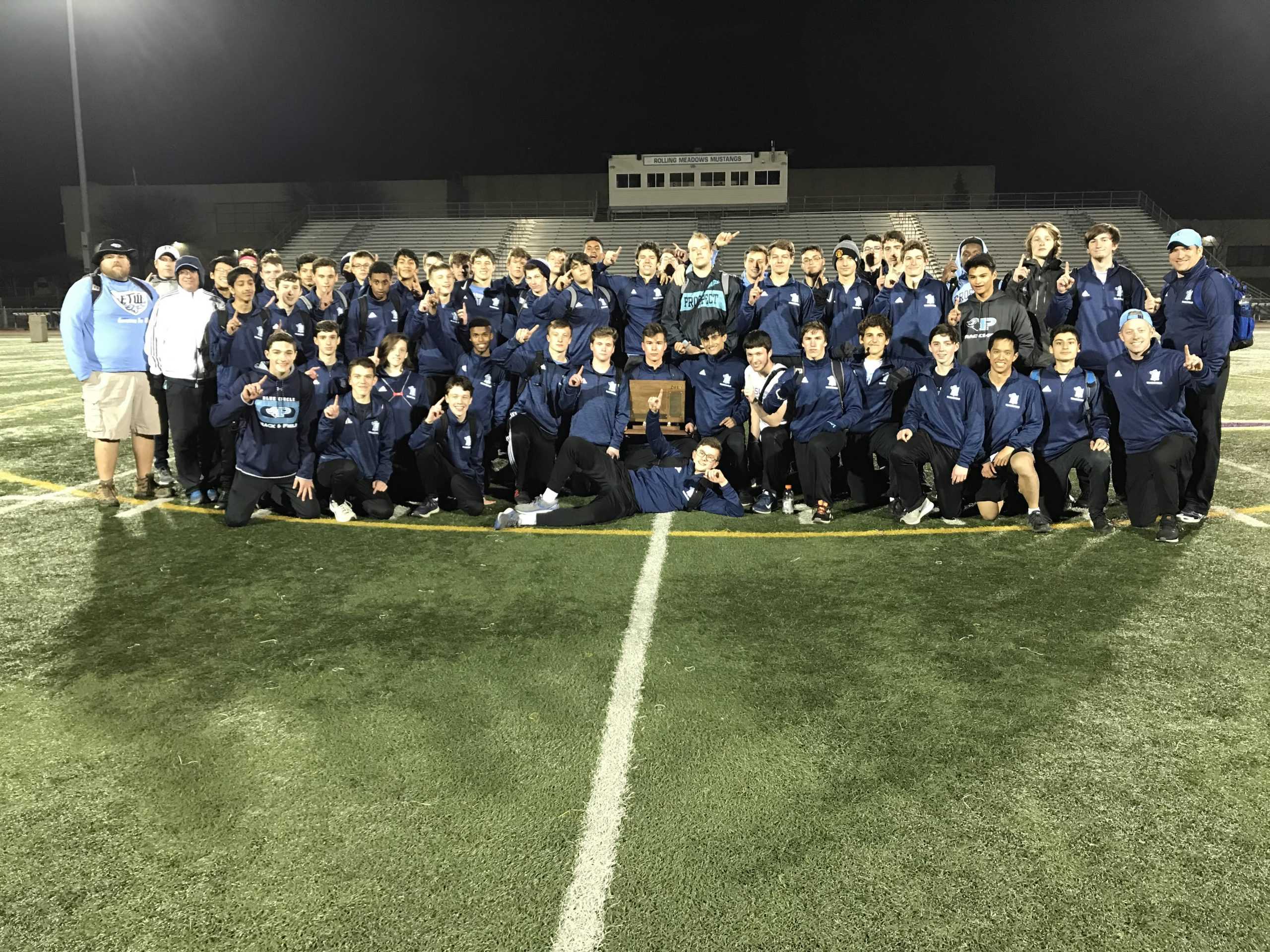 Boys Track and Field Wins MSL East Title
