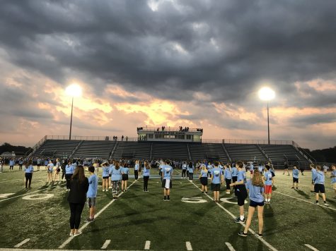 5 a.m. Flyover Energizes Student Body