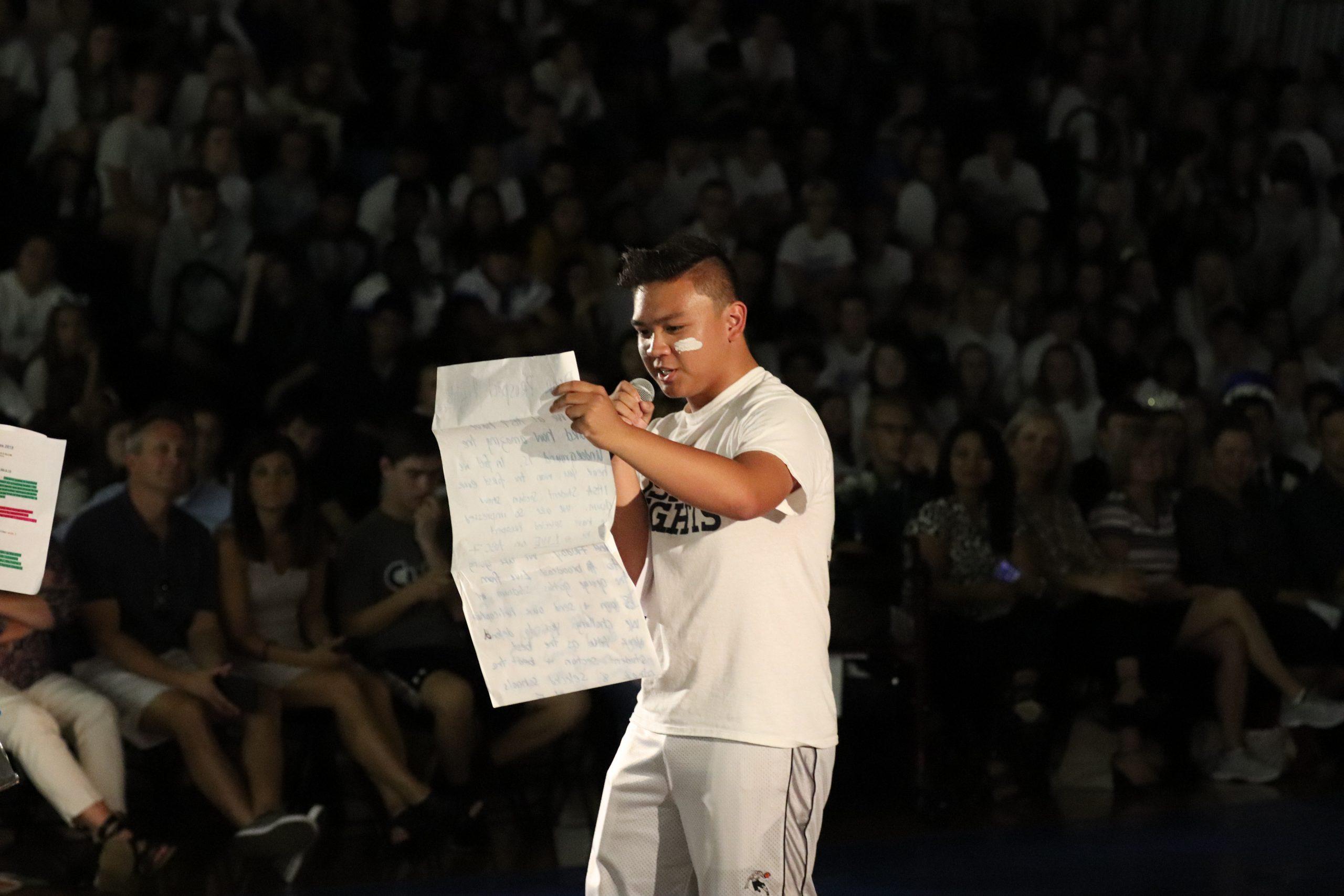 Photo Gallery from the Homecoming Assembly