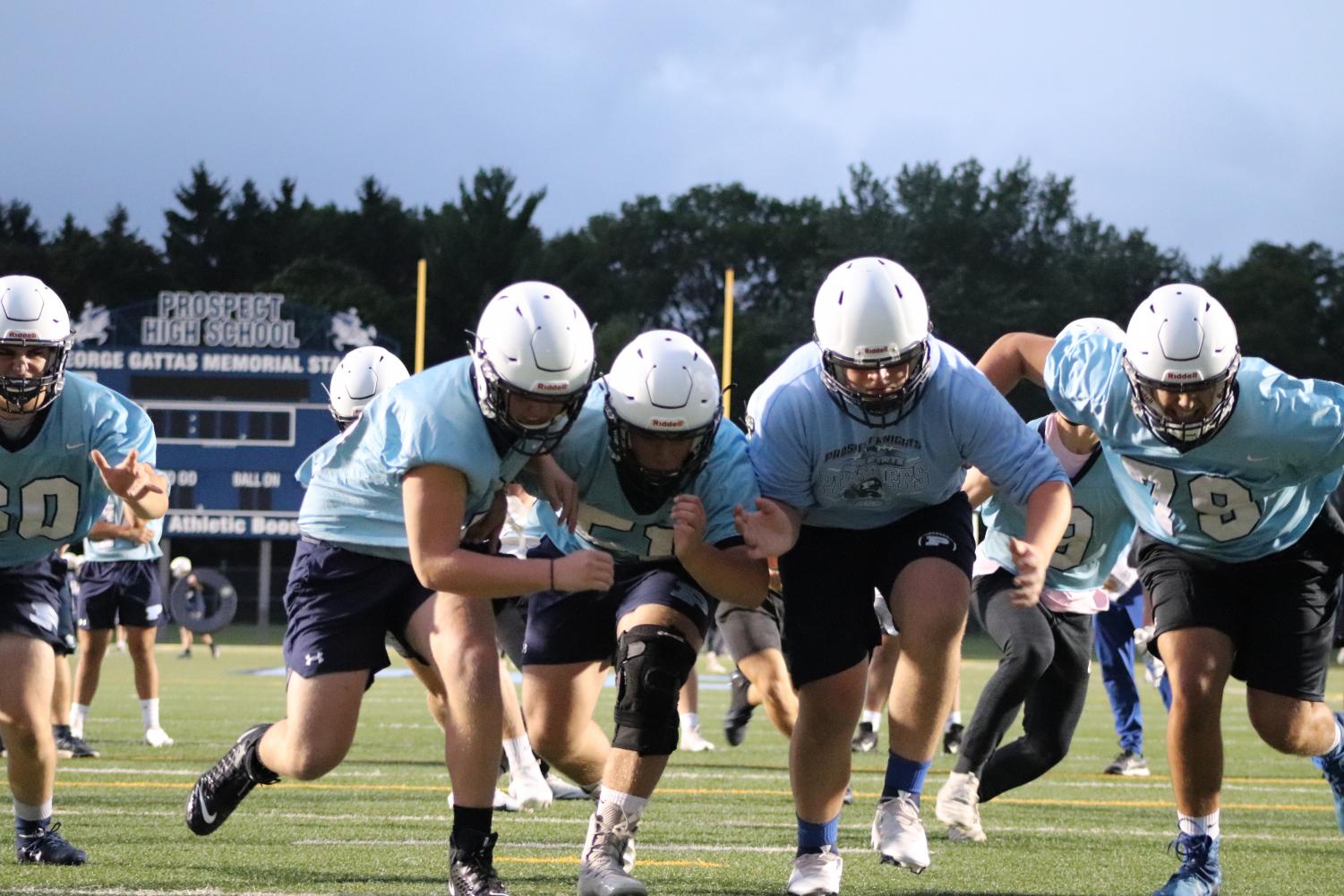 PHOTO ALBUM: FOOTBALL FALL CONTACT DAYS