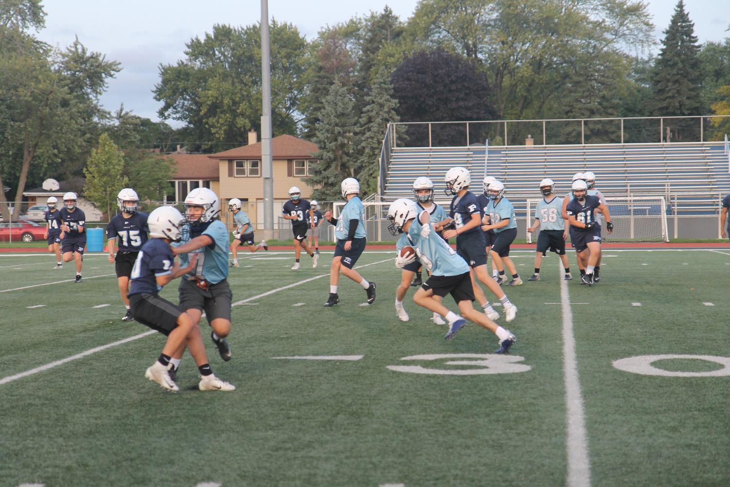 PHOTO ALBUM: FOOTBALL FALL CONTACT DAYS