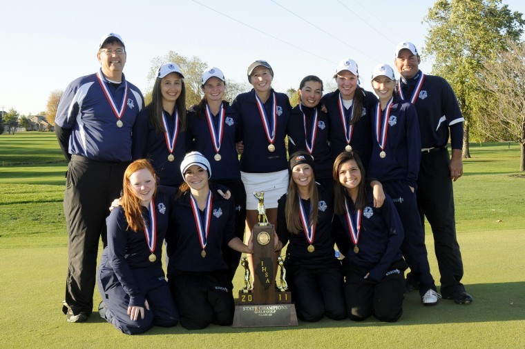 Girls+Golf+Celebrates+10th+Anniversary+of+State+Championship