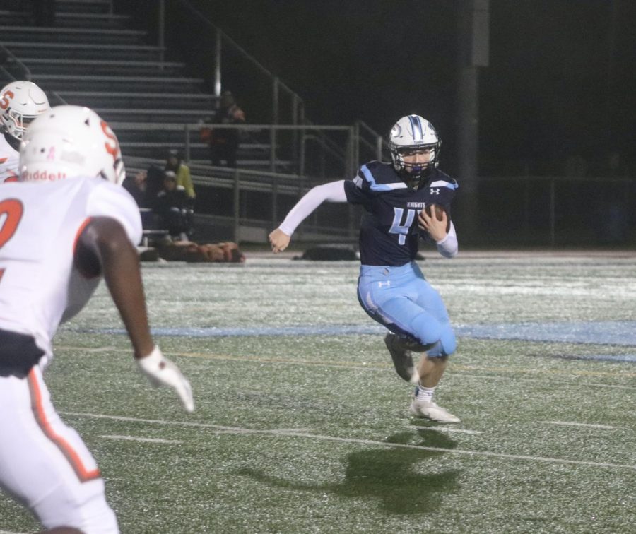 Knights Run Game, Defense Leads the Charge in Playoff Win