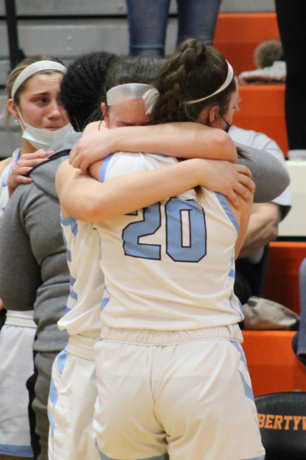Emotions Strong After Girls’ Basketball Final Game of the Season