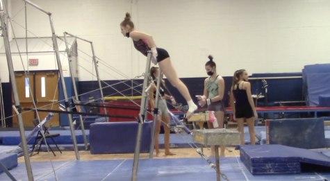 Knipple Leads Girls Gymnastics to Sectionals