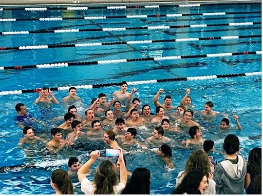 Boys Swim Wins MSL East