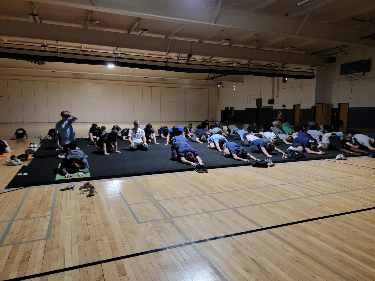 Unwind Wednesdays Bring Yoga to Student Mornings