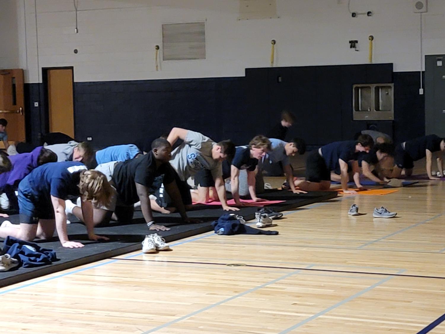 Unwind Wednesdays Bring Yoga to Student Mornings