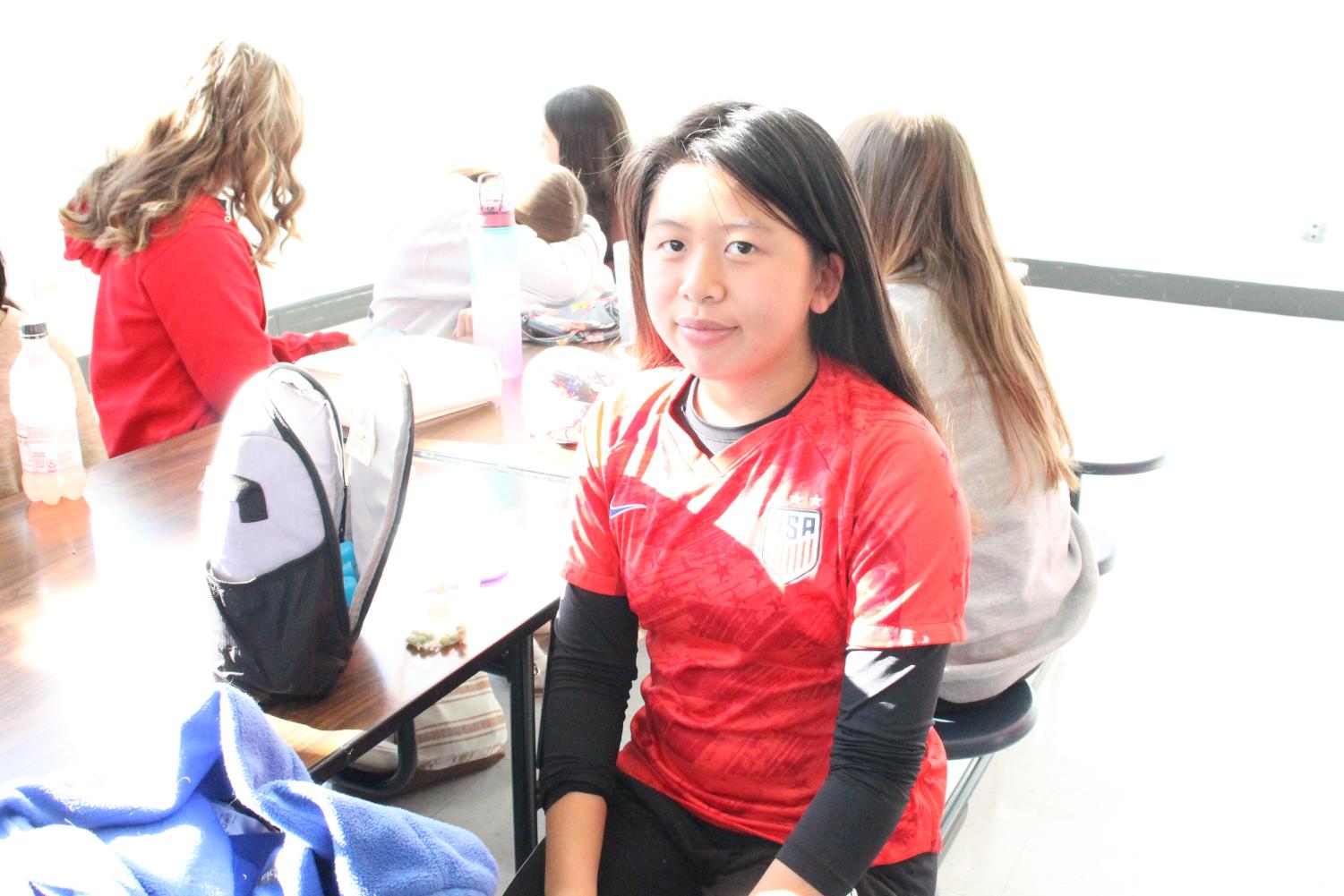 Prospect students display World Cup passion
