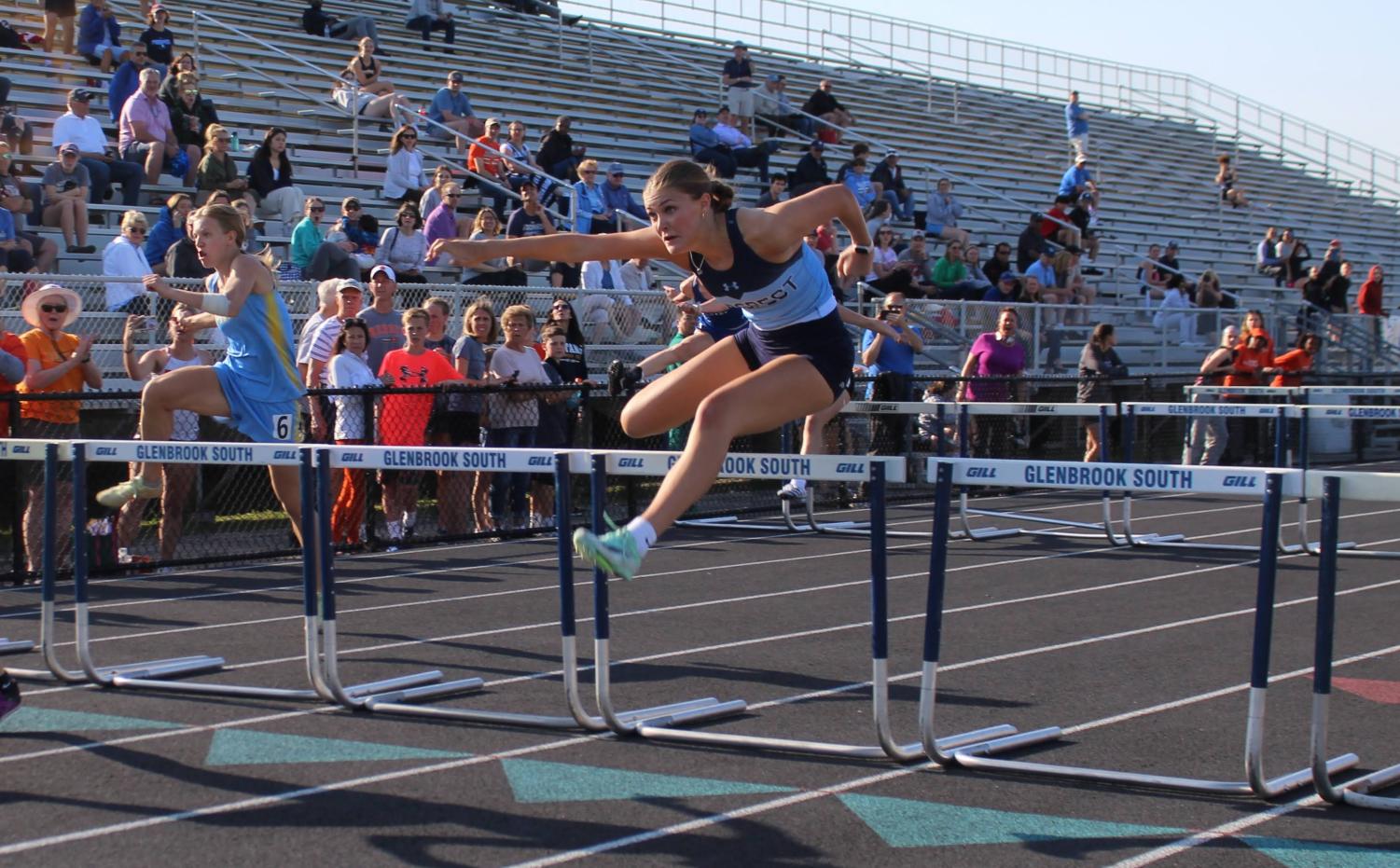 Girls track qualifies for state at sectionals