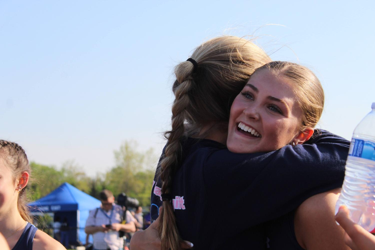 Girls track qualifies for state at sectionals