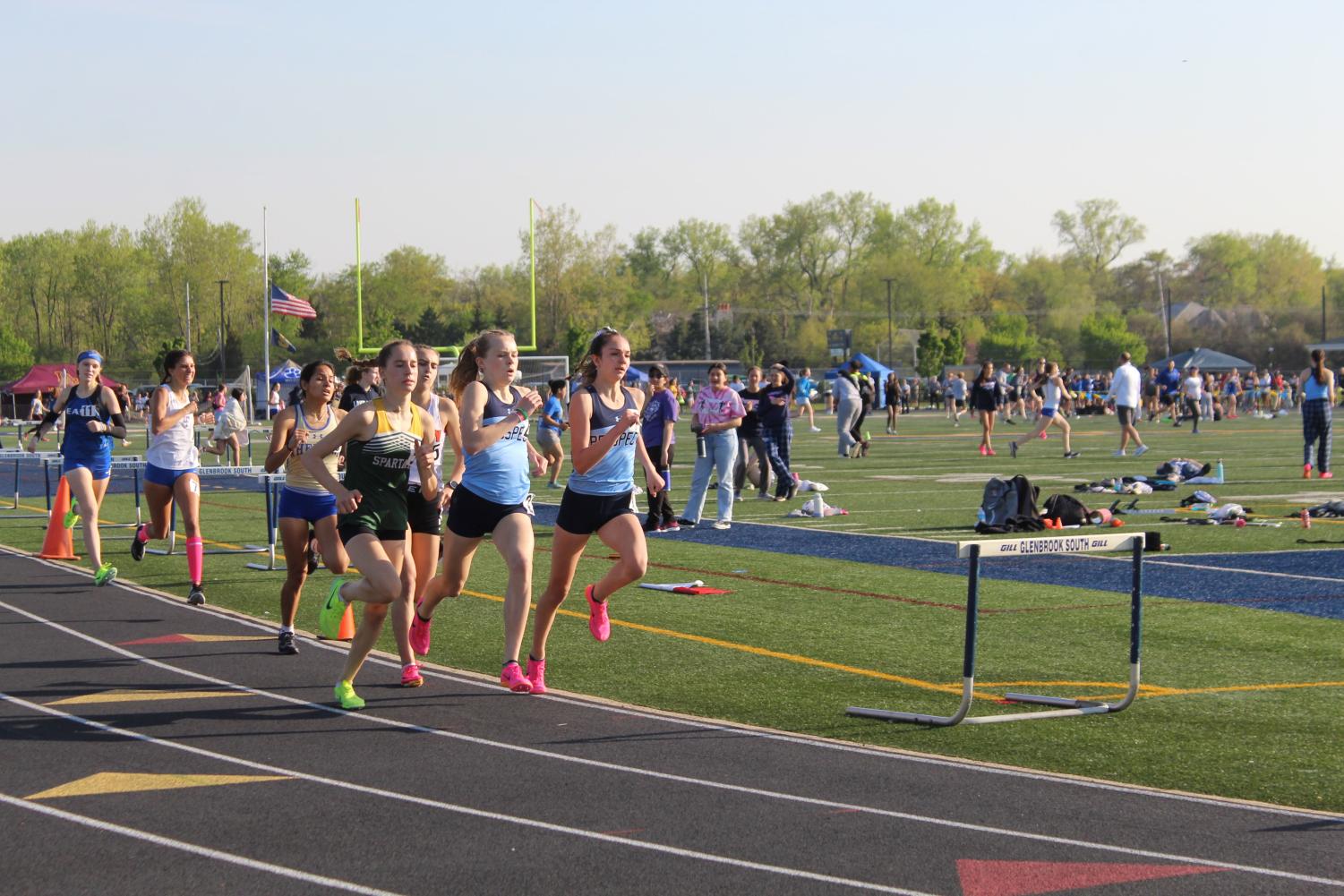 Girls track qualifies for state at sectionals