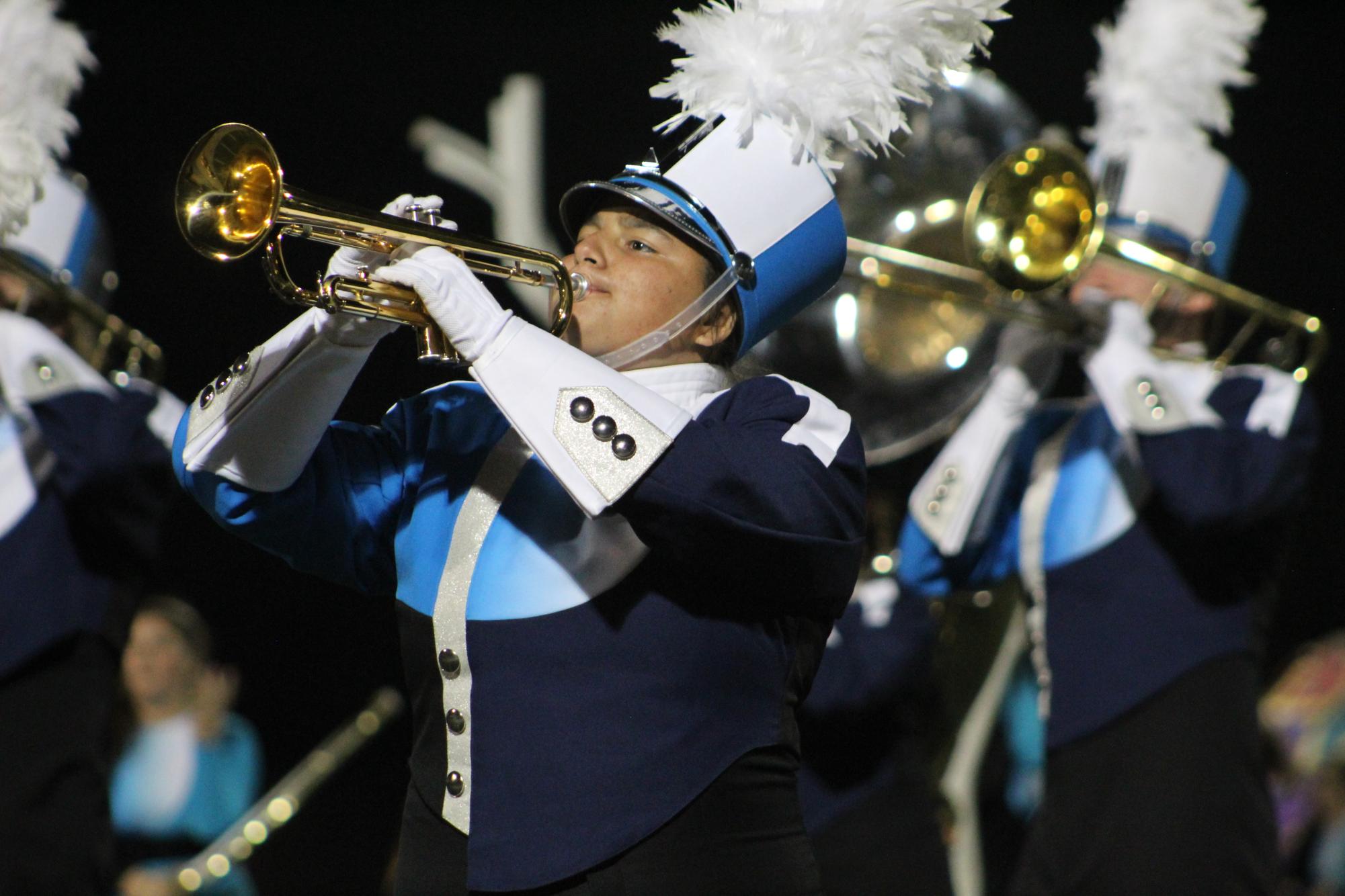 Knights celebrate victory against Glenbrook South while honoring National Guard