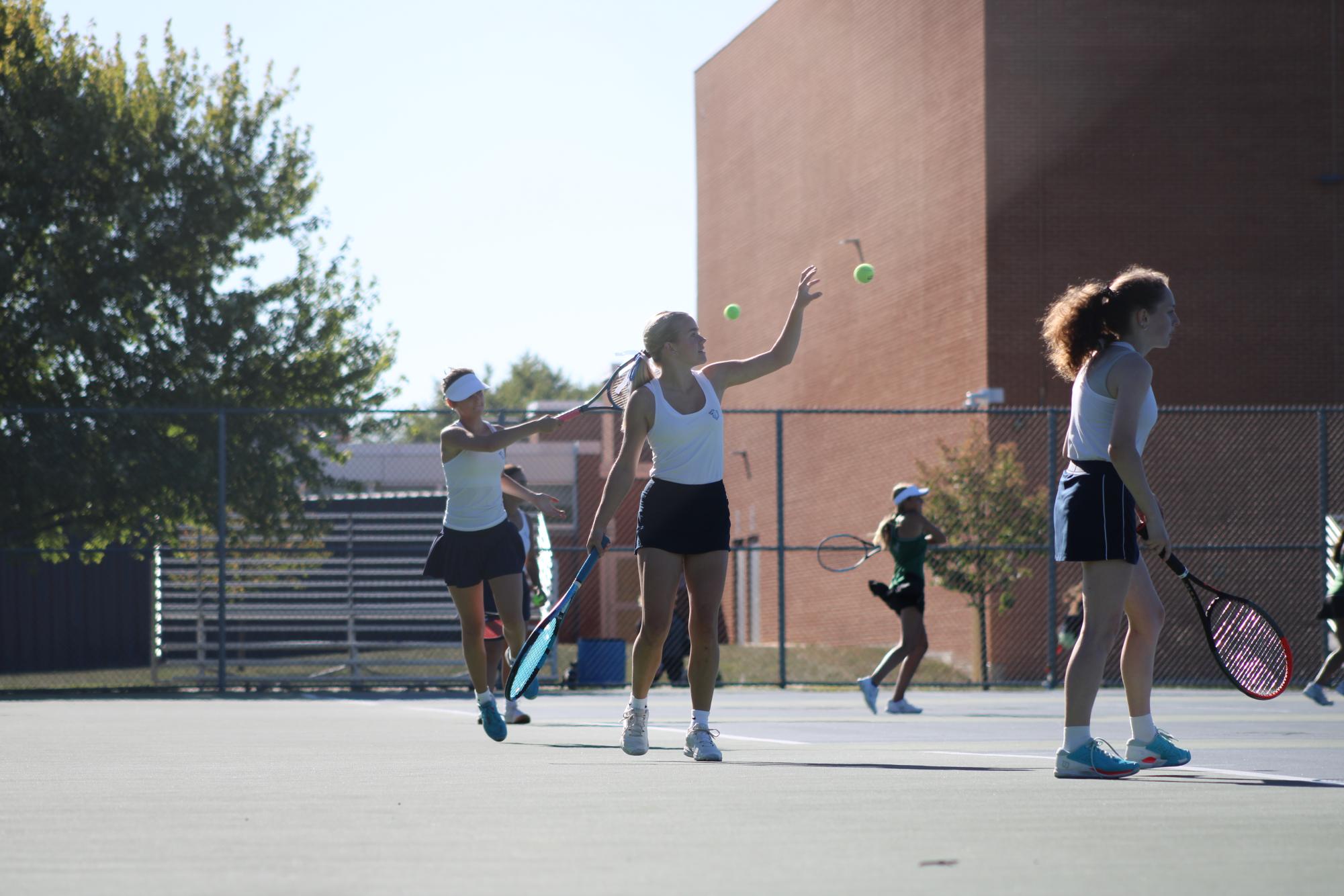 Lady Knights swing it with the GBN Spartans
