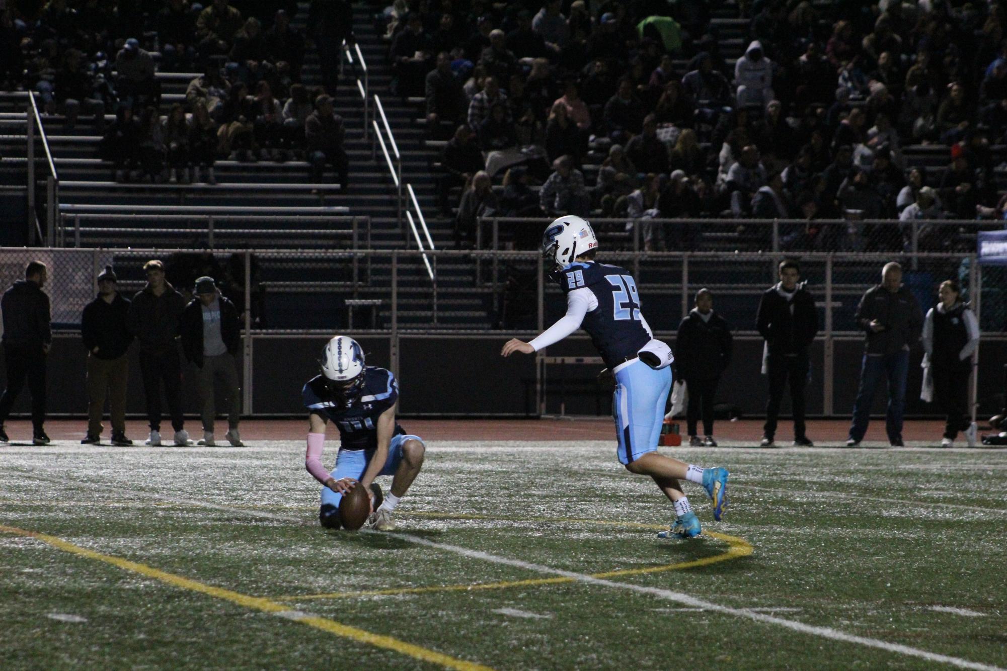 Knights soar to victory during last official season game