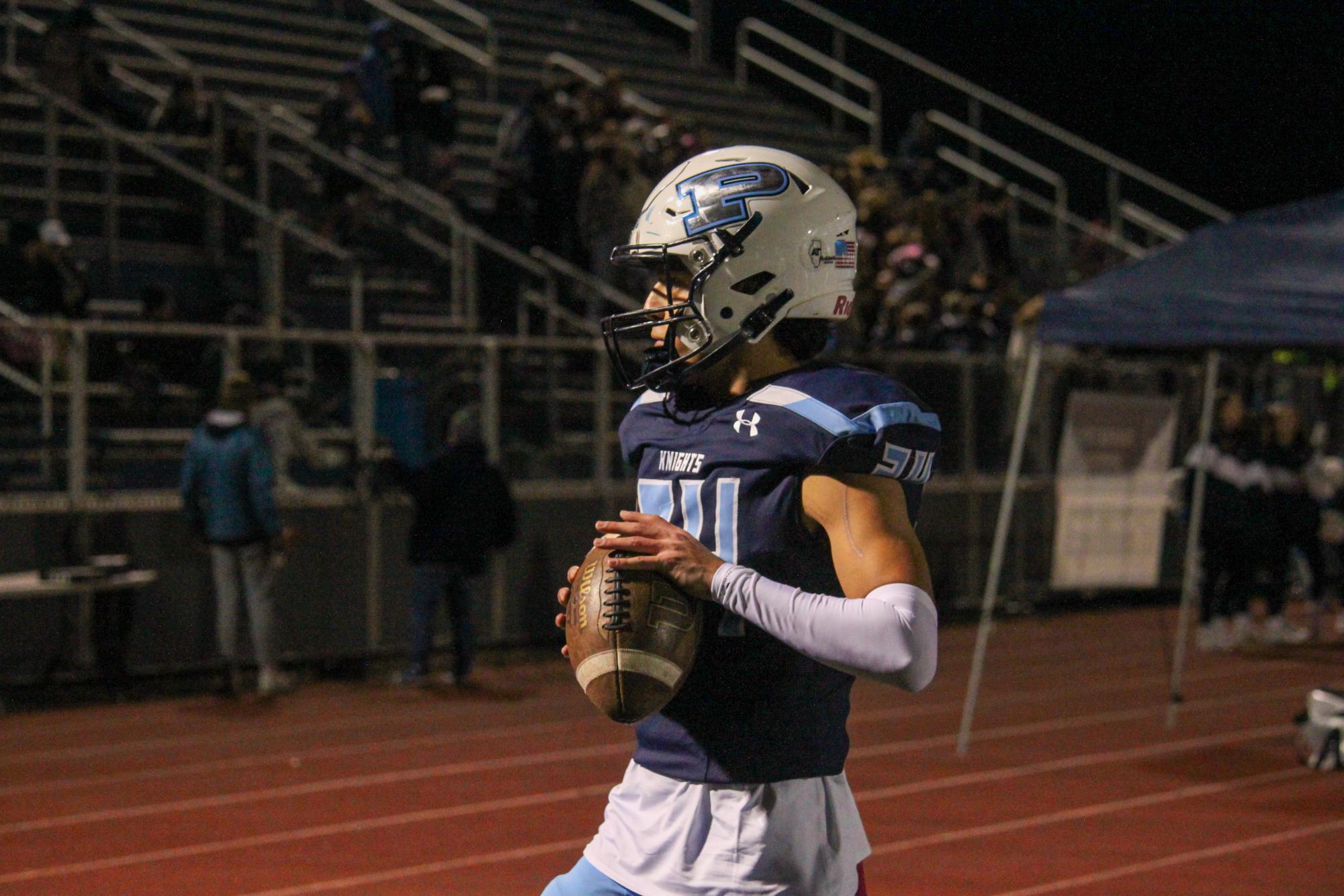 Knights soar to victory during last official season game
