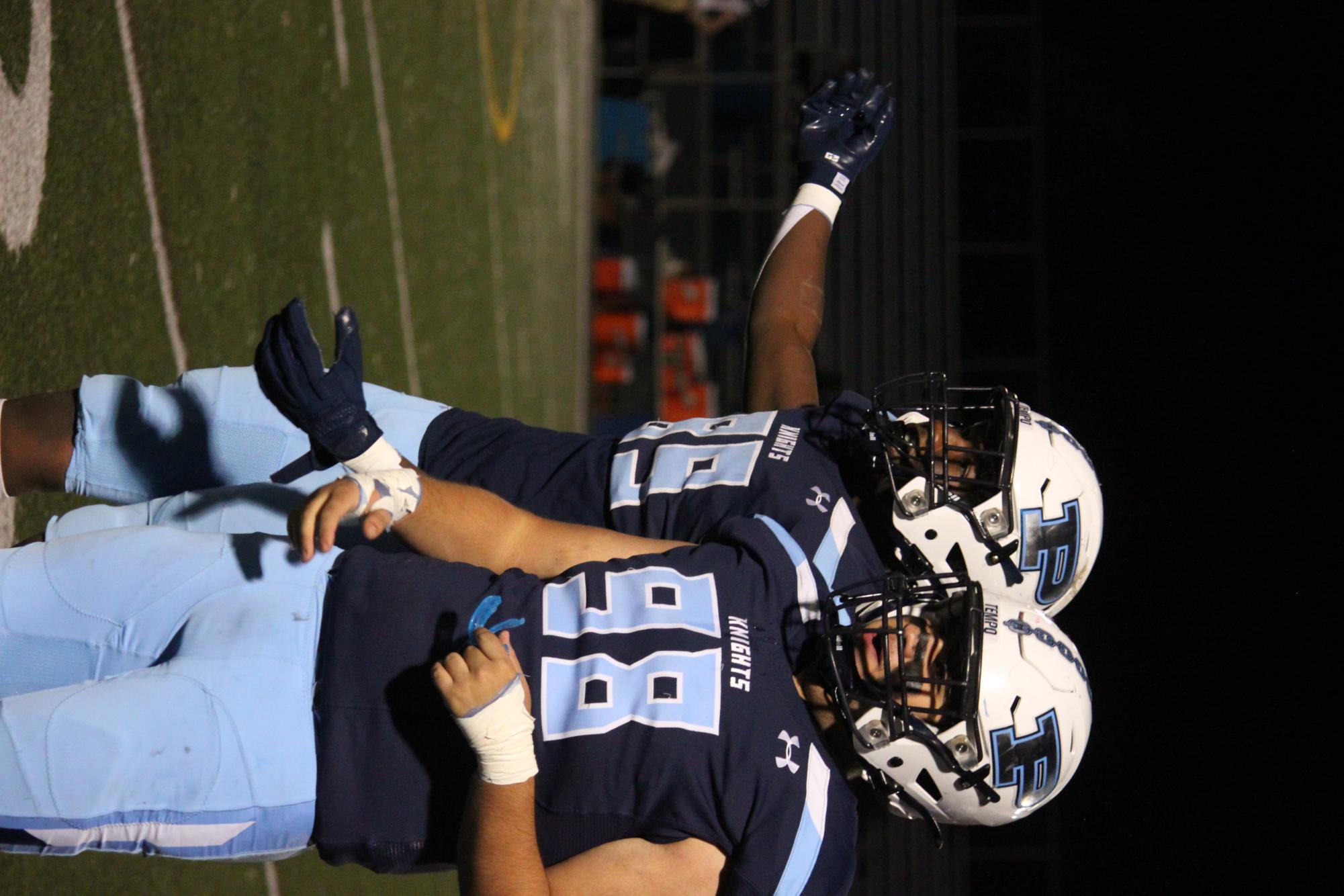 Knights soar to victory during last official season game