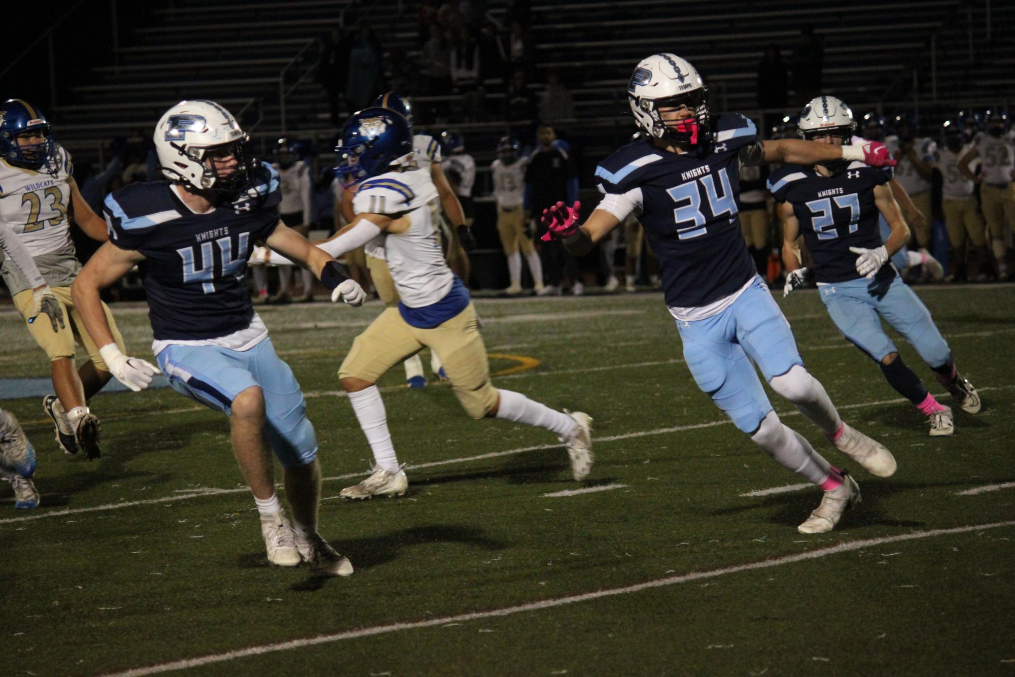 Knights soar to victory during last official season game