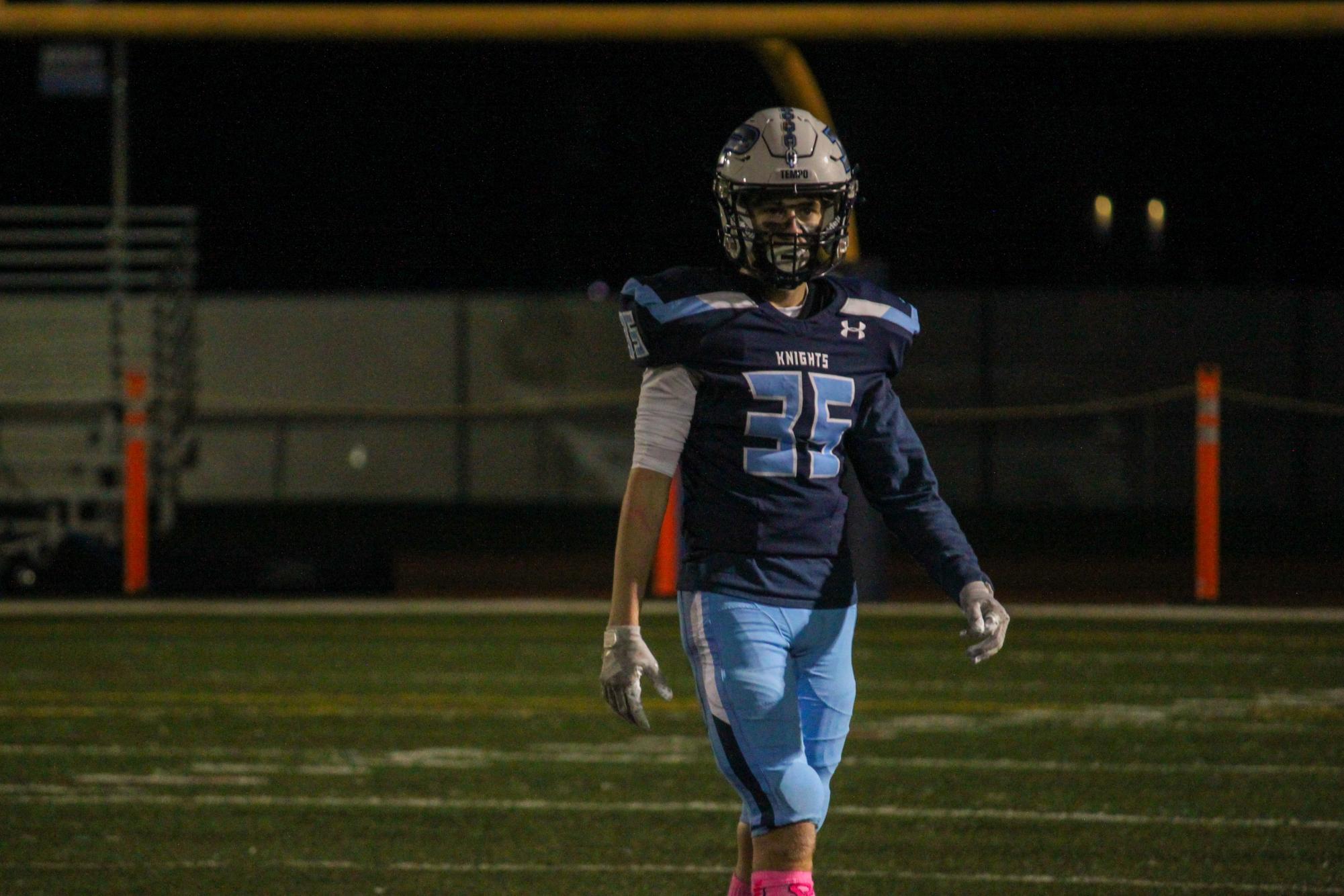 Knights soar to victory during last official season game