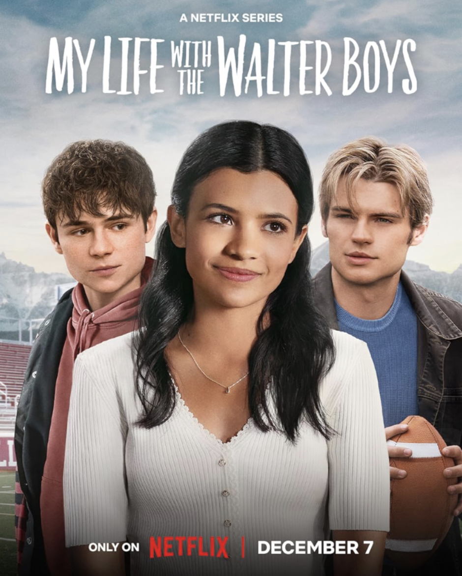 Netflix cover for My Life with the Walter Boys. (Featuring Alex on the left, Jackie in the middle and Cole on the right.)