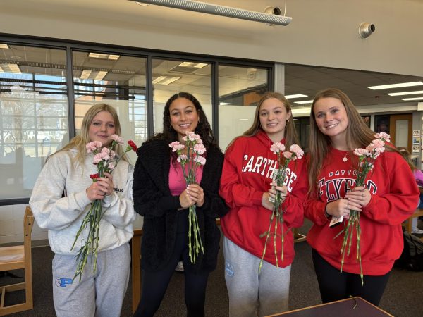 Valentines Day flower sale spreads love