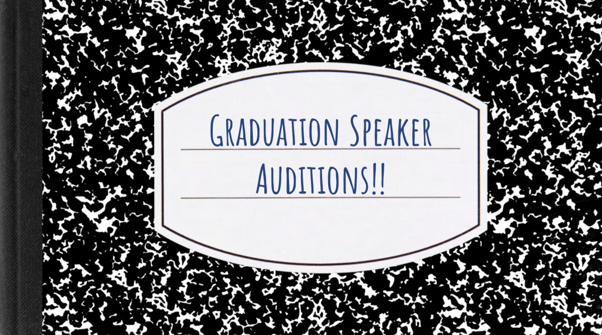 Prepare for graduation speech auditions