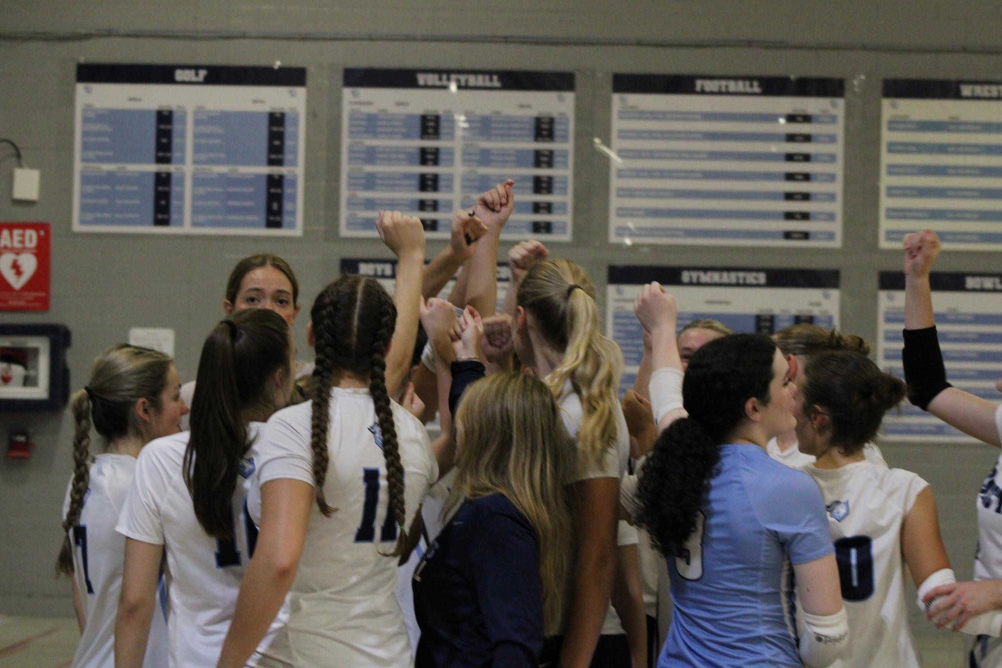Girl's volleyball vs Hoffman Estates