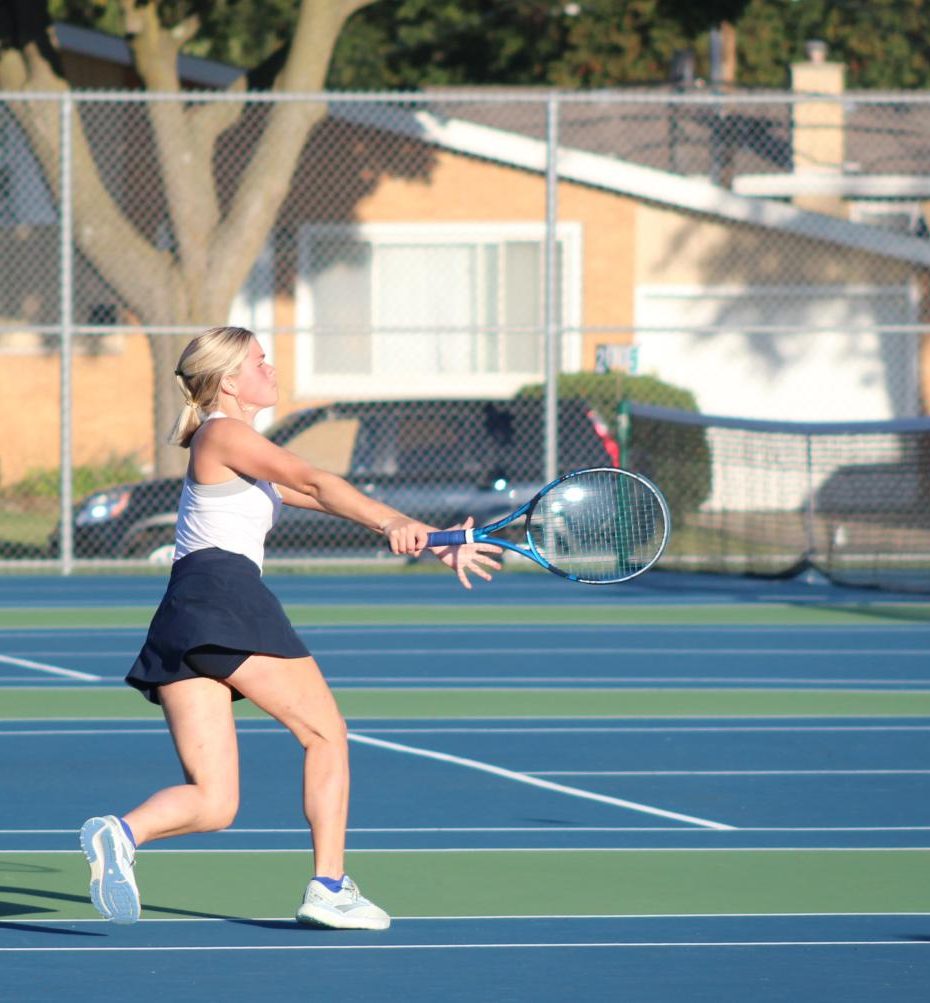 Girl's tennis celebrates senior night
