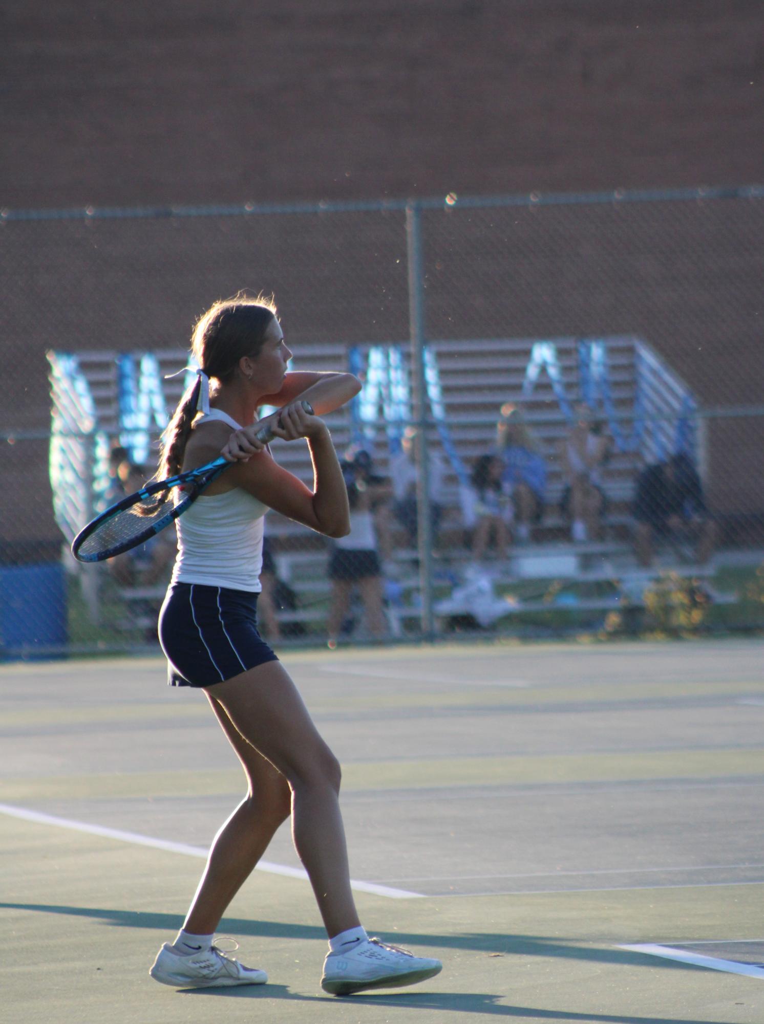 Girl's tennis celebrates senior night