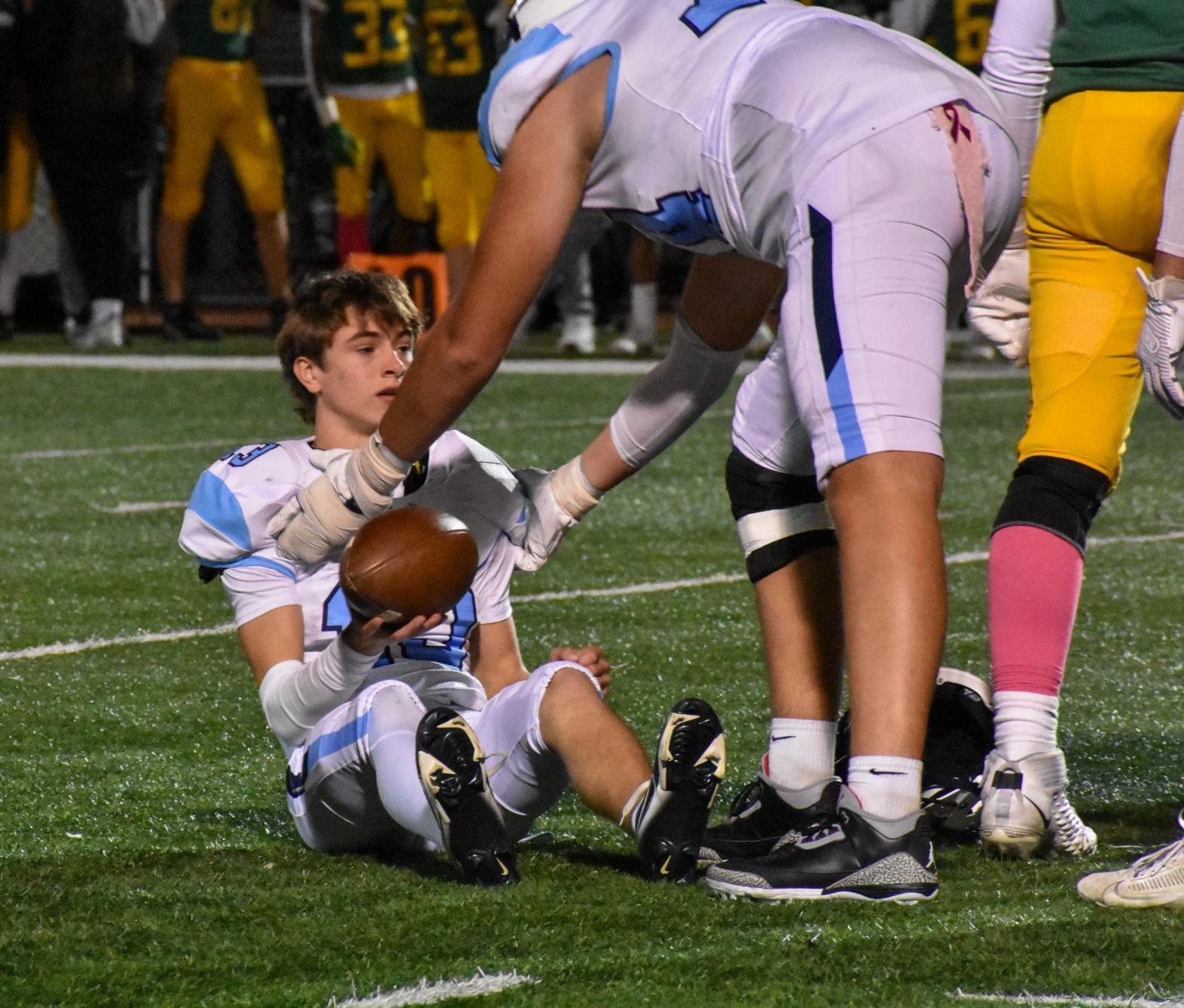 Knights beat Elk Grove 56-12.