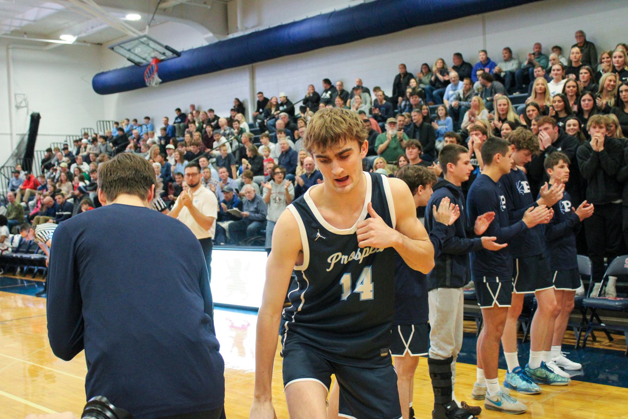 Boys Basketball v St. Viator in their Thanksgiving tournament