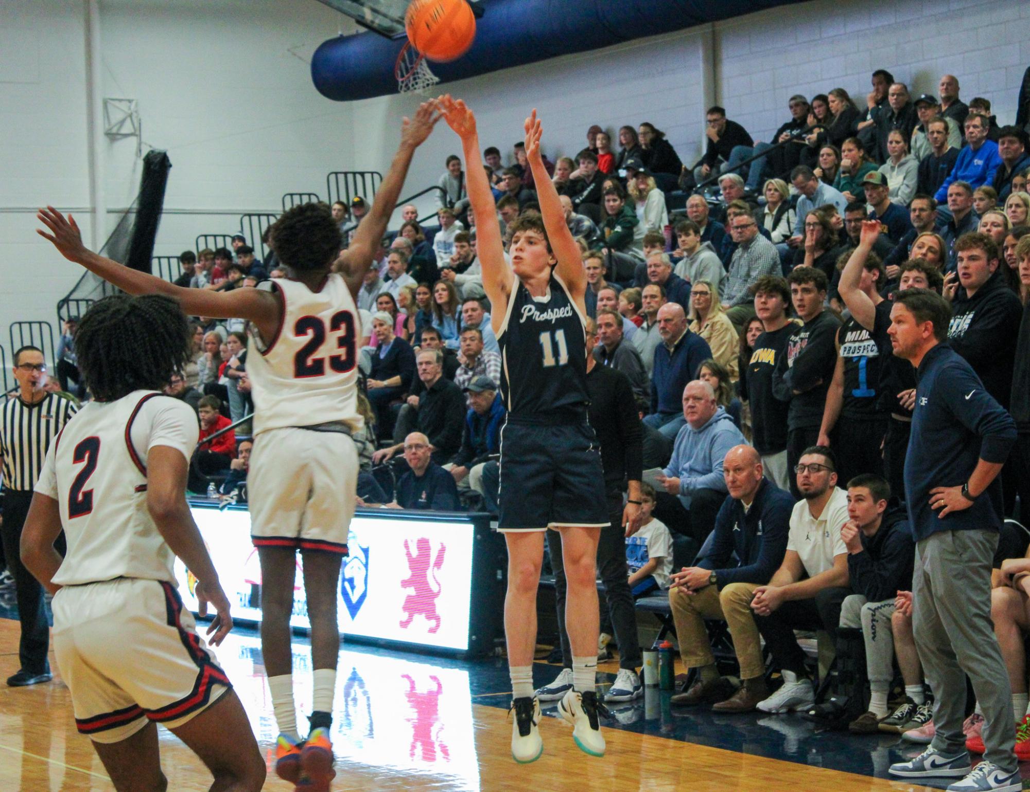 Boys Basketball v St. Viator in their Thanksgiving tournament
