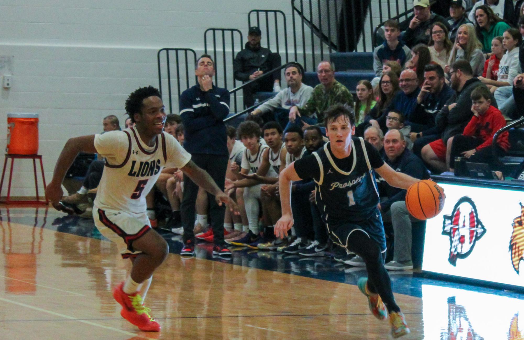 Boys Basketball v St. Viator in their Thanksgiving tournament