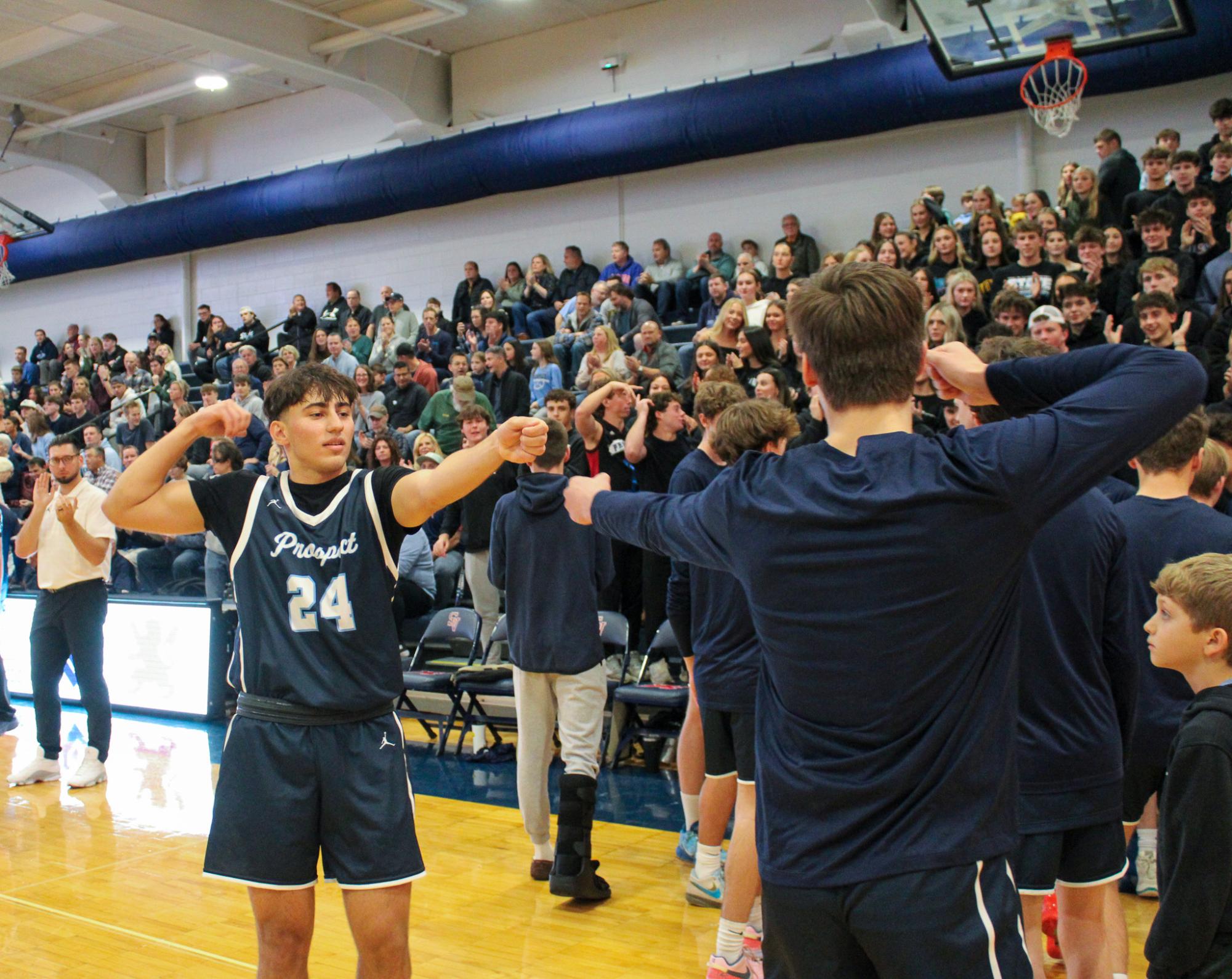 Boys Basketball v St. Viator in their Thanksgiving tournament