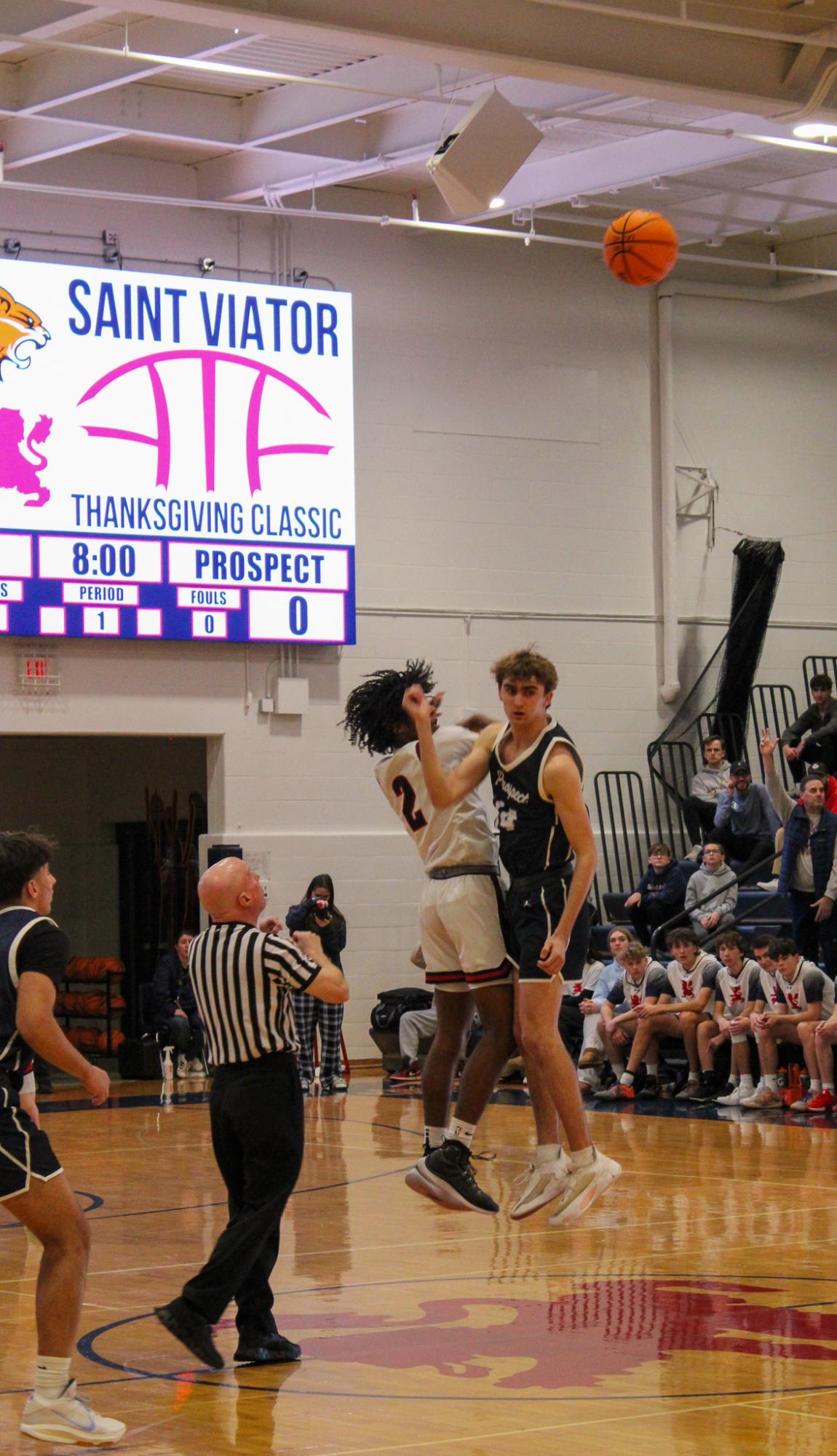 Boys Basketball v St. Viator in their Thanksgiving tournament