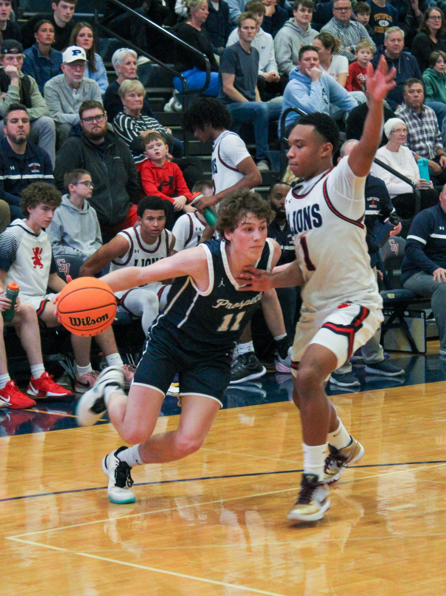 Boys Basketball v St. Viator in their Thanksgiving tournament
