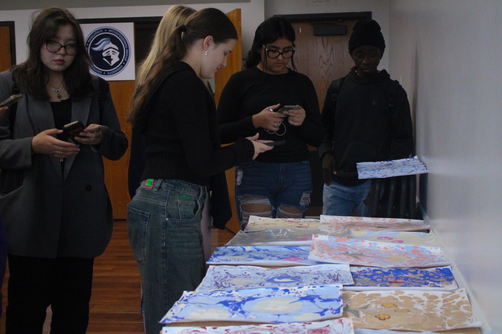 Humanities class tackles Ebru