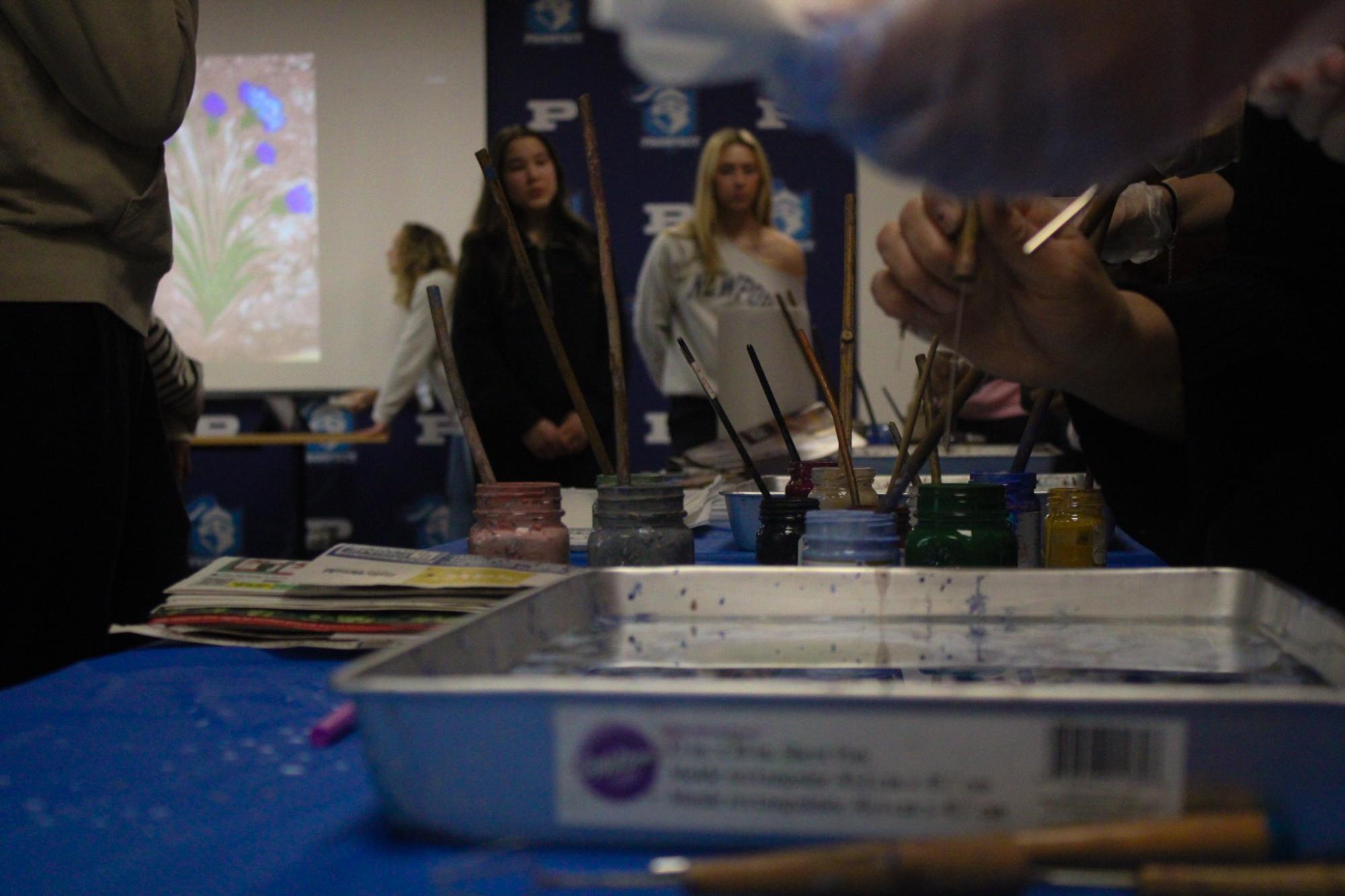Humanities class tackles Ebru