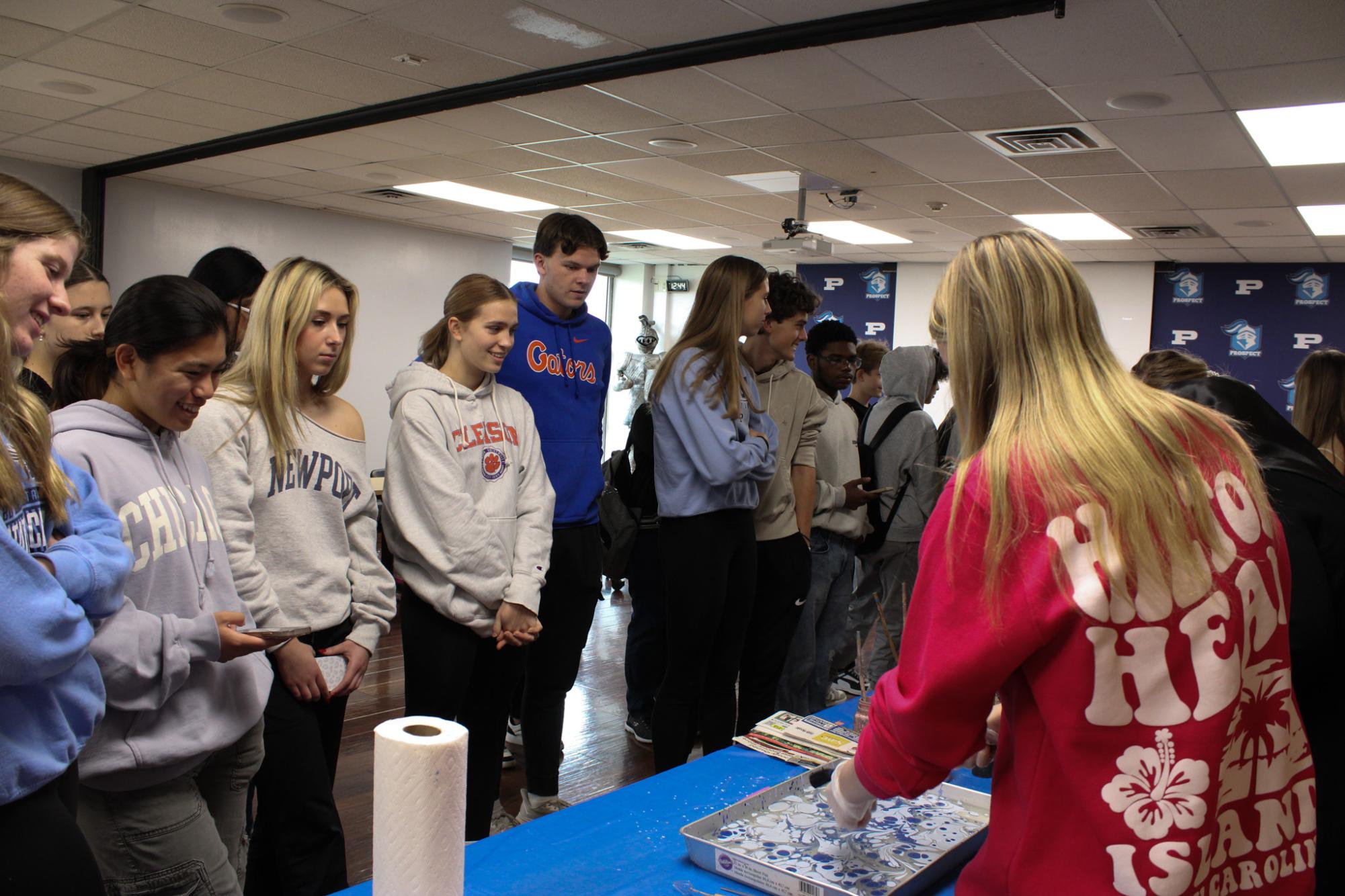 Humanities class tackles Ebru