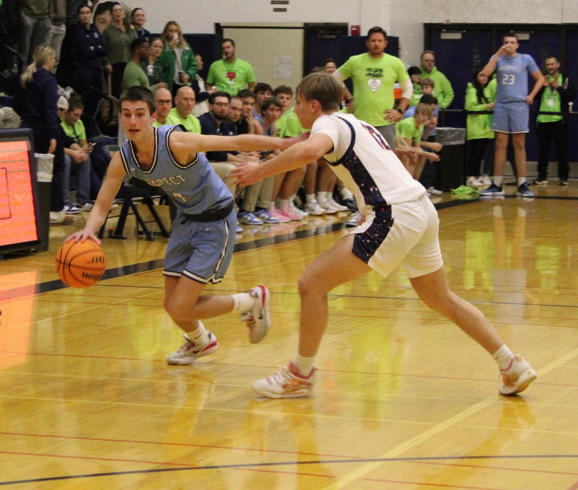 Boys win against Buffalo Grove Bison 66-43