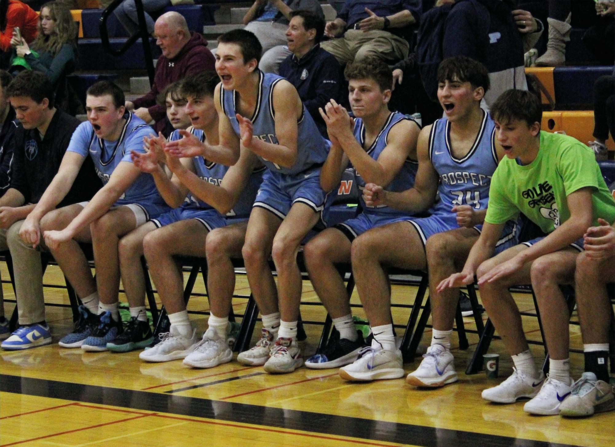 Boys win against Buffalo Grove Bison 66-43