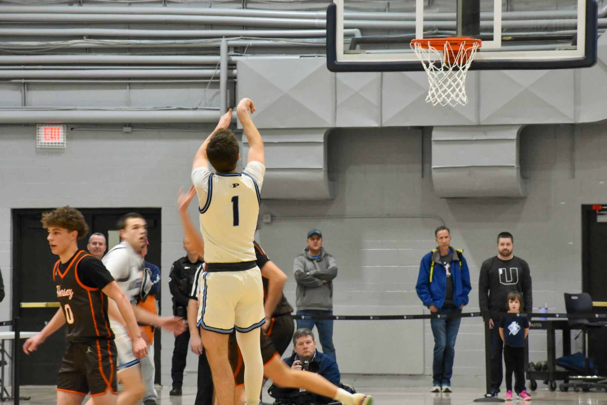 Boys basketball v Hersey