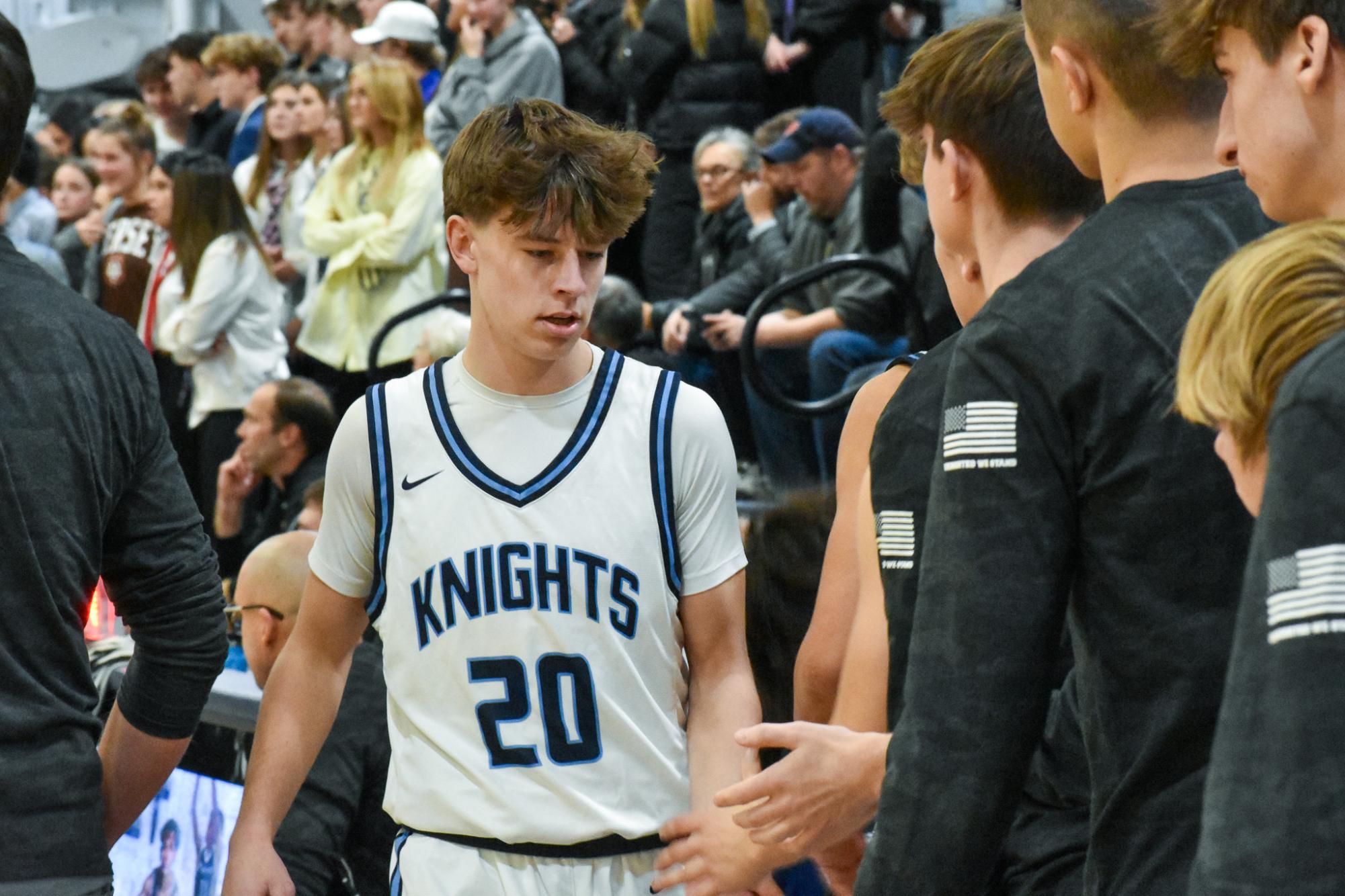 Boys basketball v Hersey