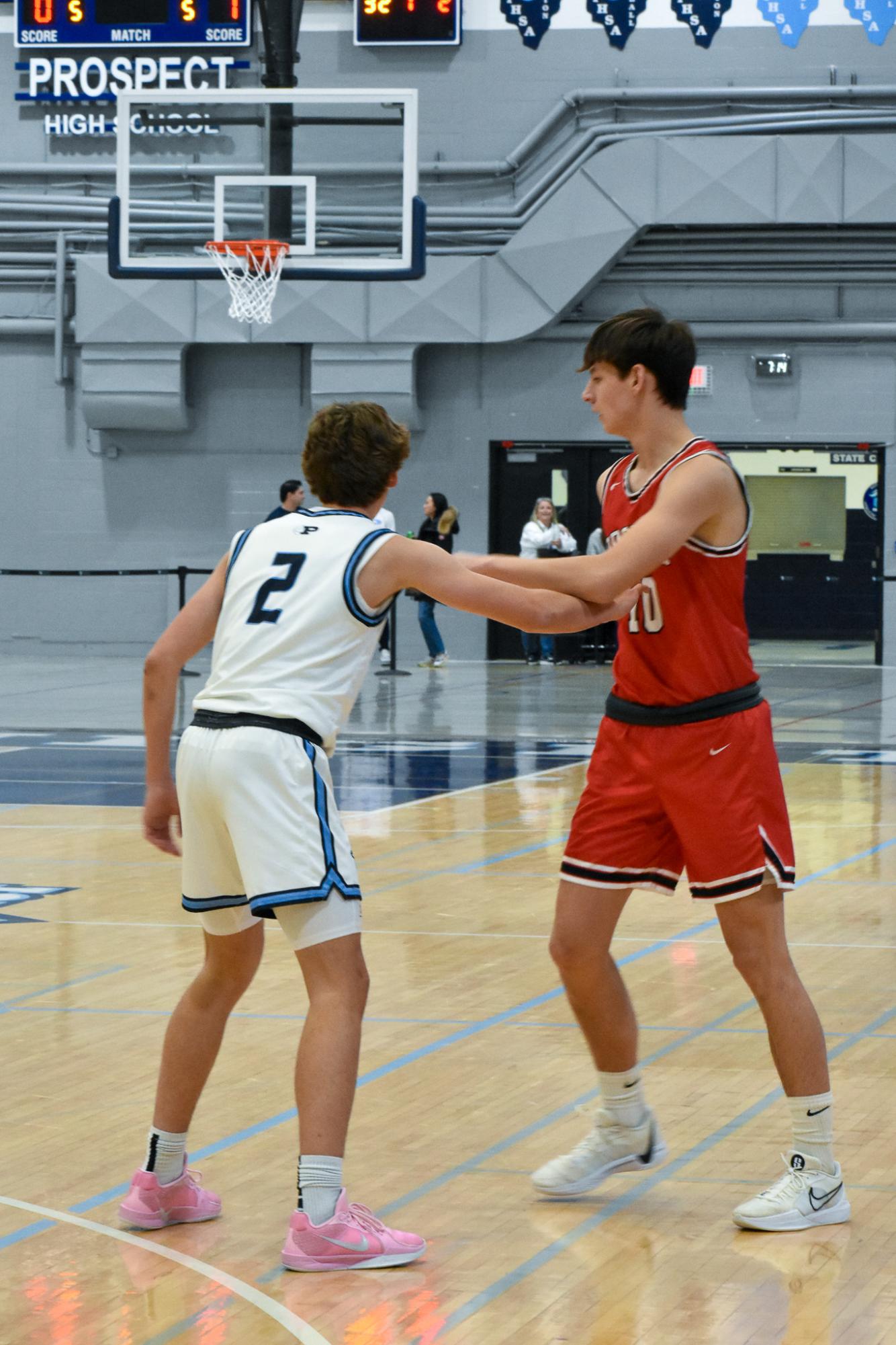 Boys basketball lose against Barington 47-61