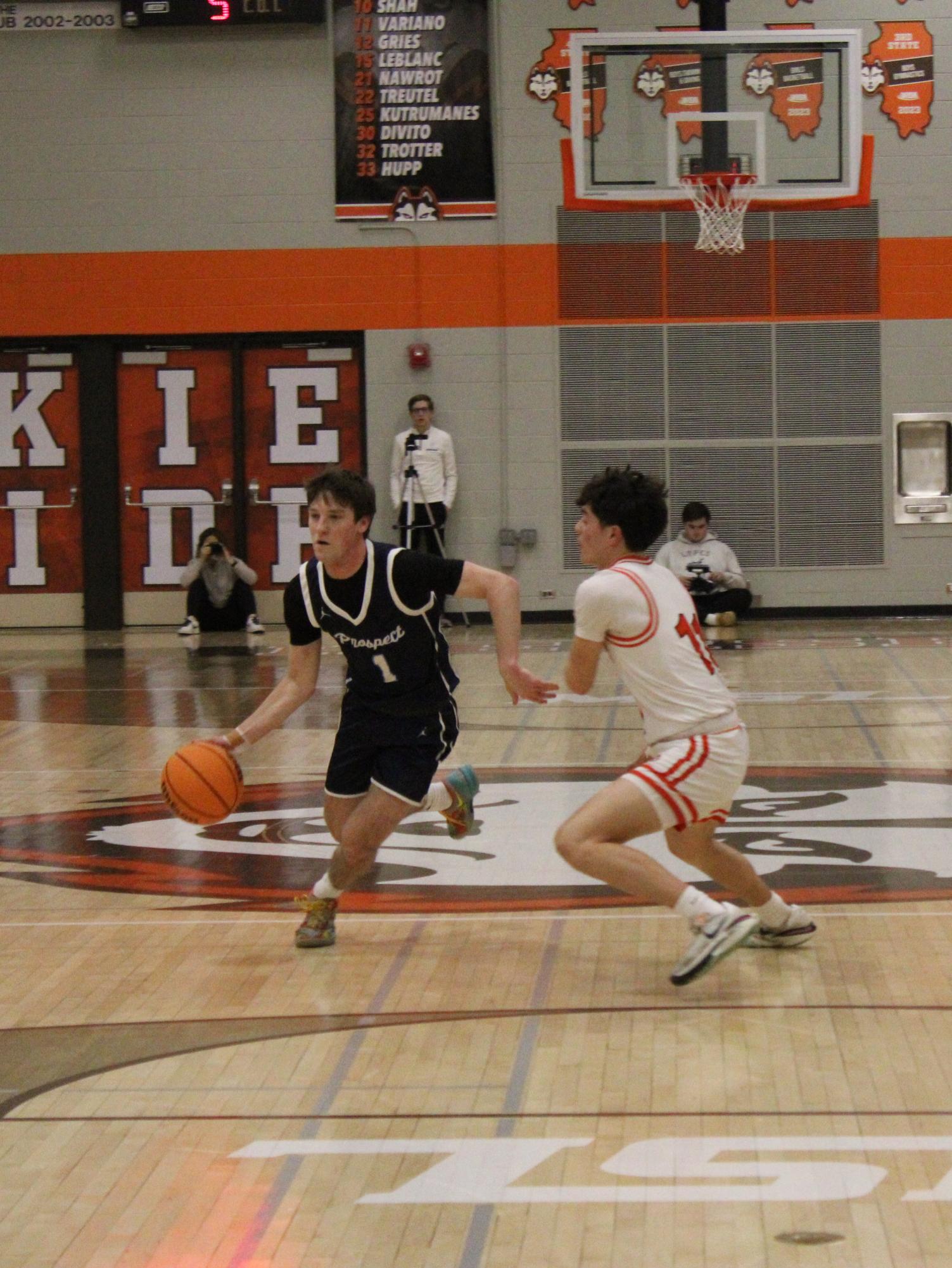 Boys’ Basketball win crosstown game over Hersey, 56-41