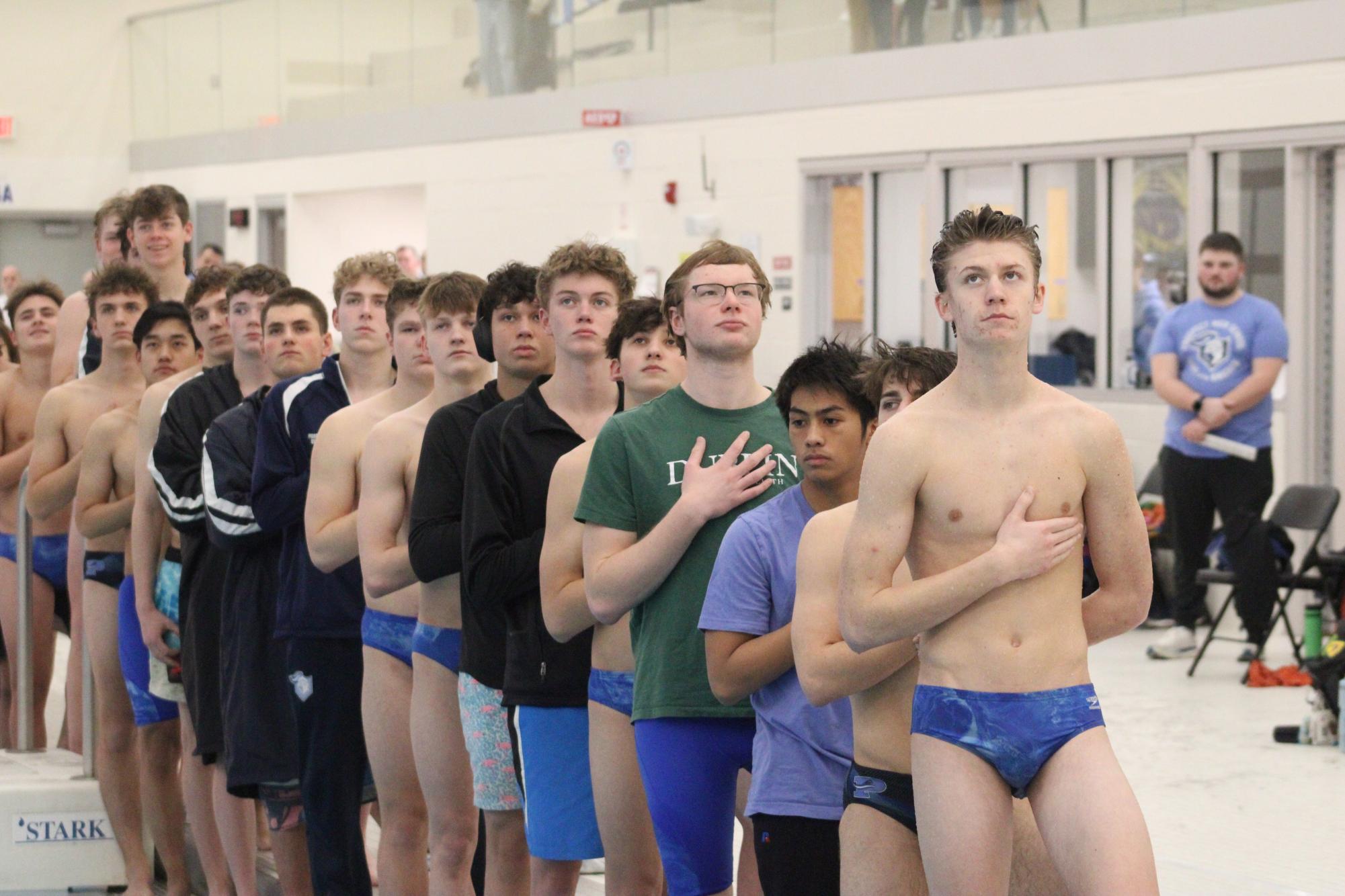 Swim falls to Buffalo Grove in senior night dual meet