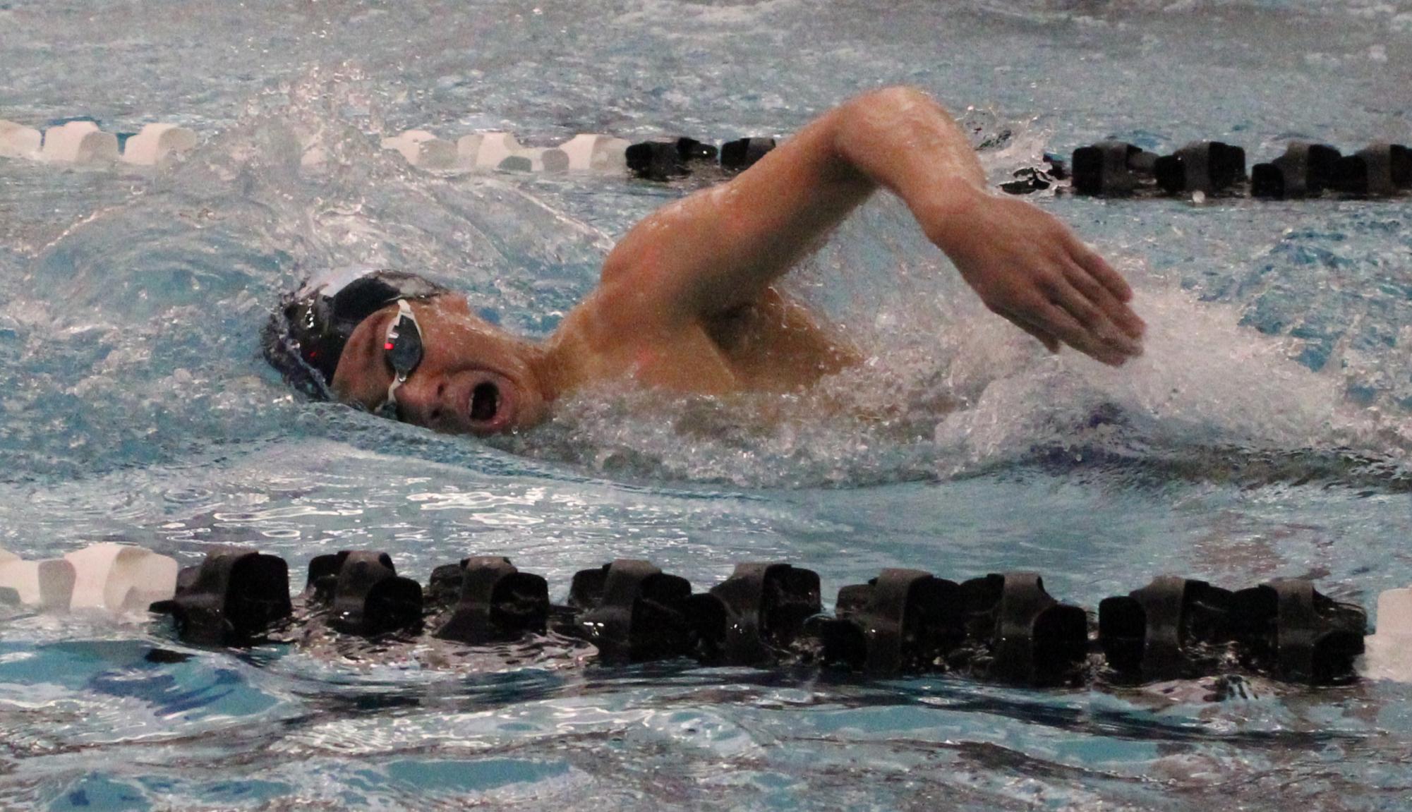 Swim falls to Buffalo Grove in senior night dual meet