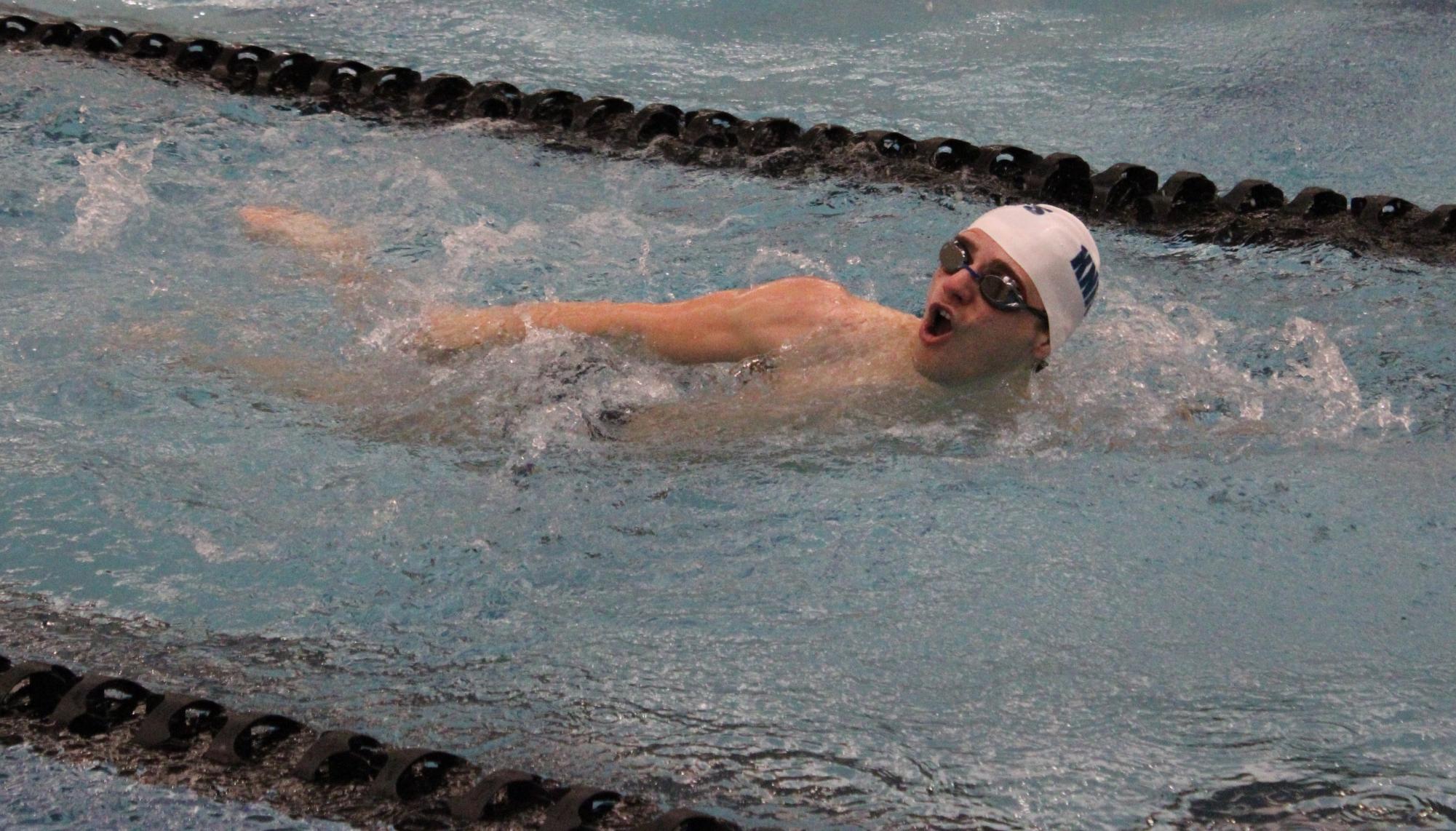 Swim falls to Buffalo Grove in senior night dual meet
