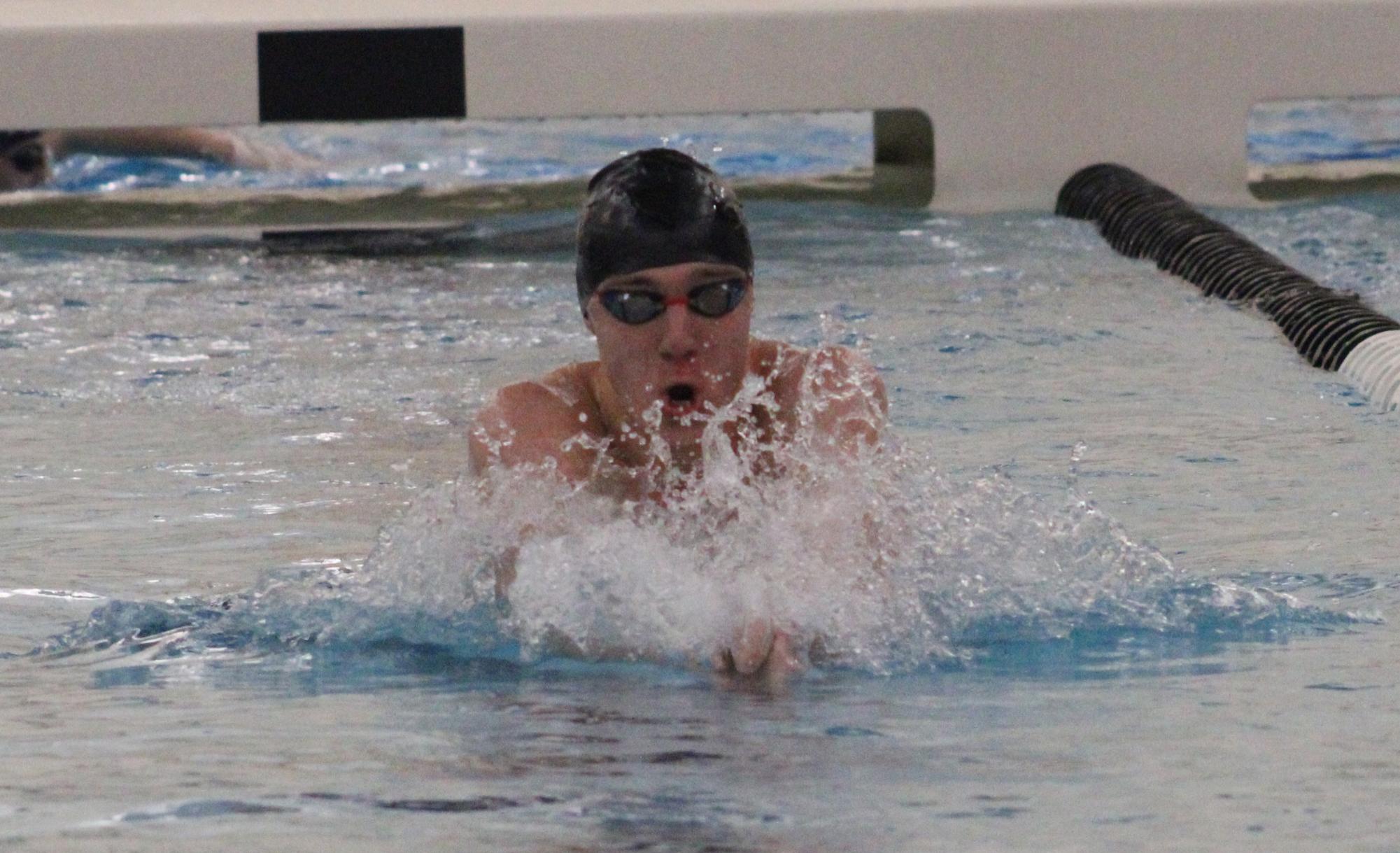 Swim falls to Buffalo Grove in senior night dual meet