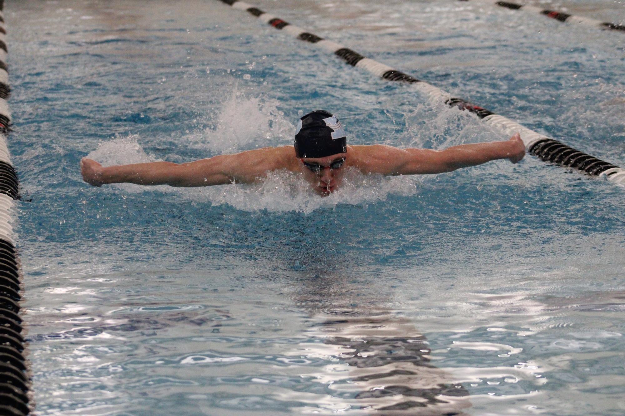 Swim falls to Buffalo Grove in senior night dual meet